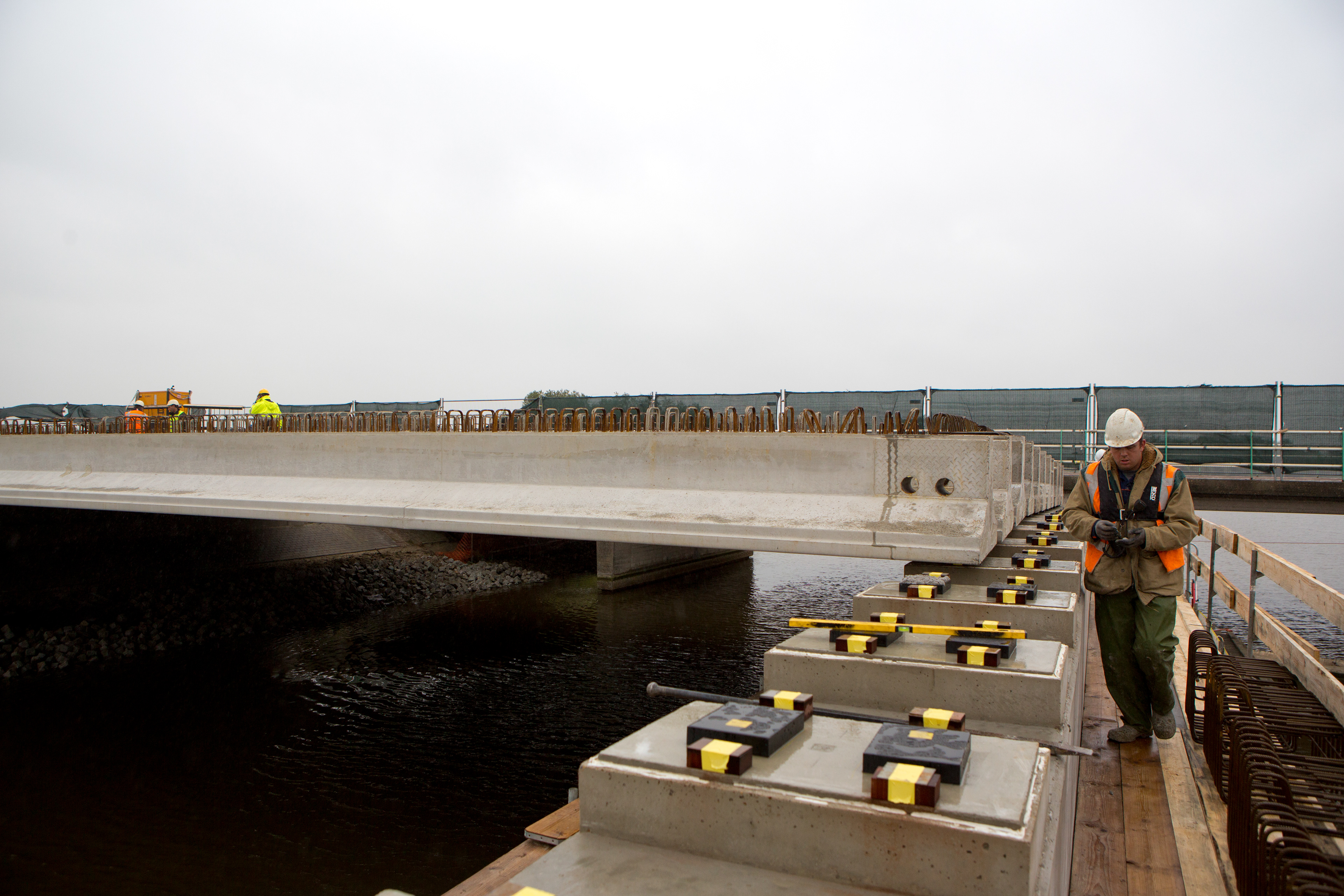 In opdracht voor rijkswaterstaat van 2012 t/m 2015 De N61