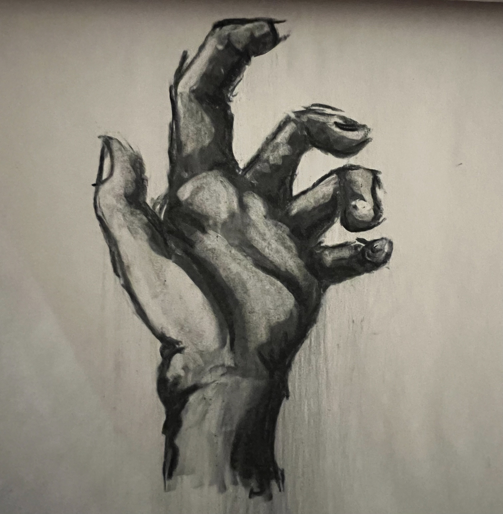 Hand (charcoal)