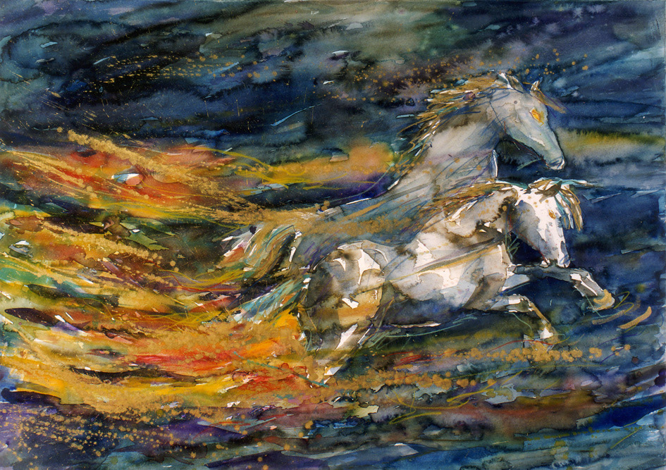 Firy horses