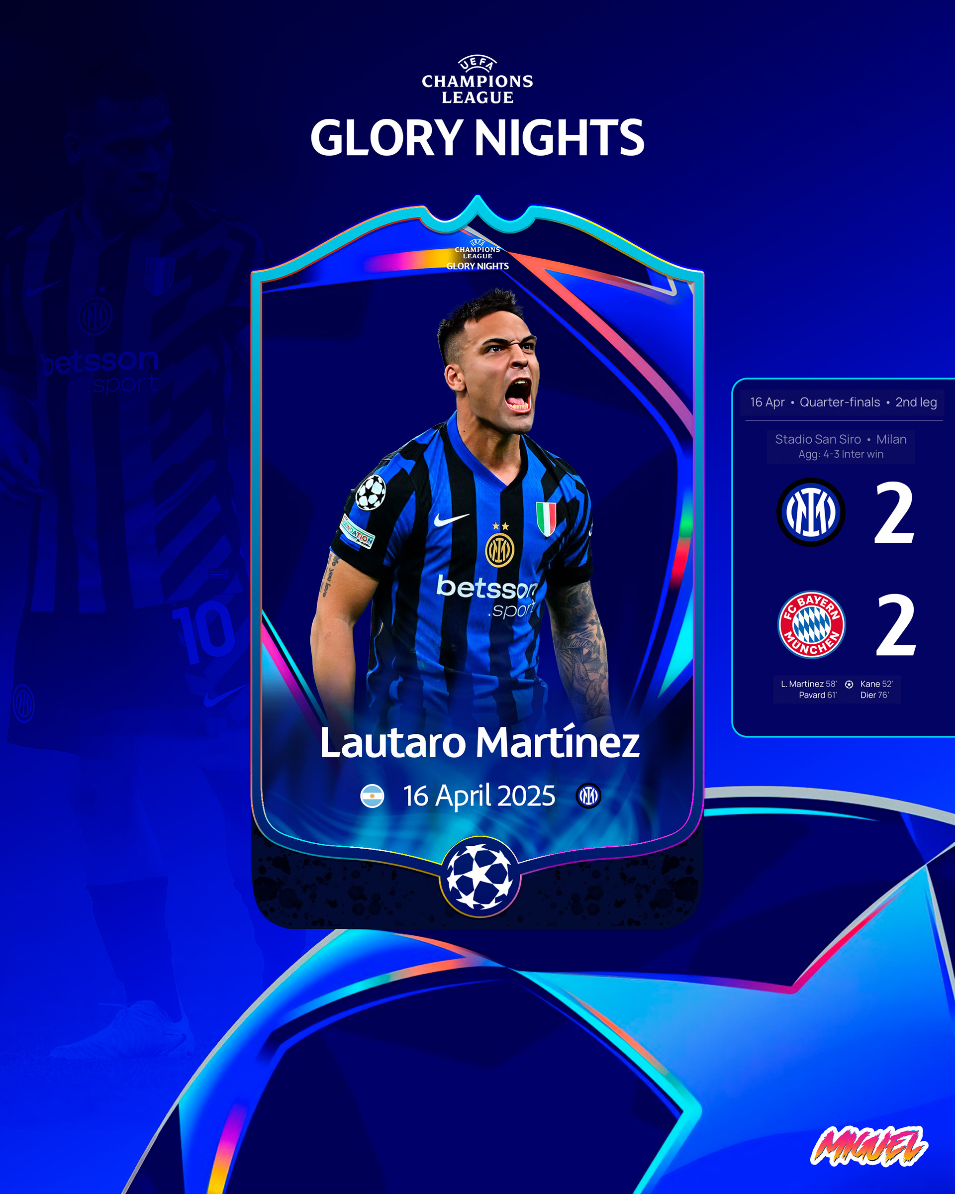 Glory Nights | Lautaro Martínez