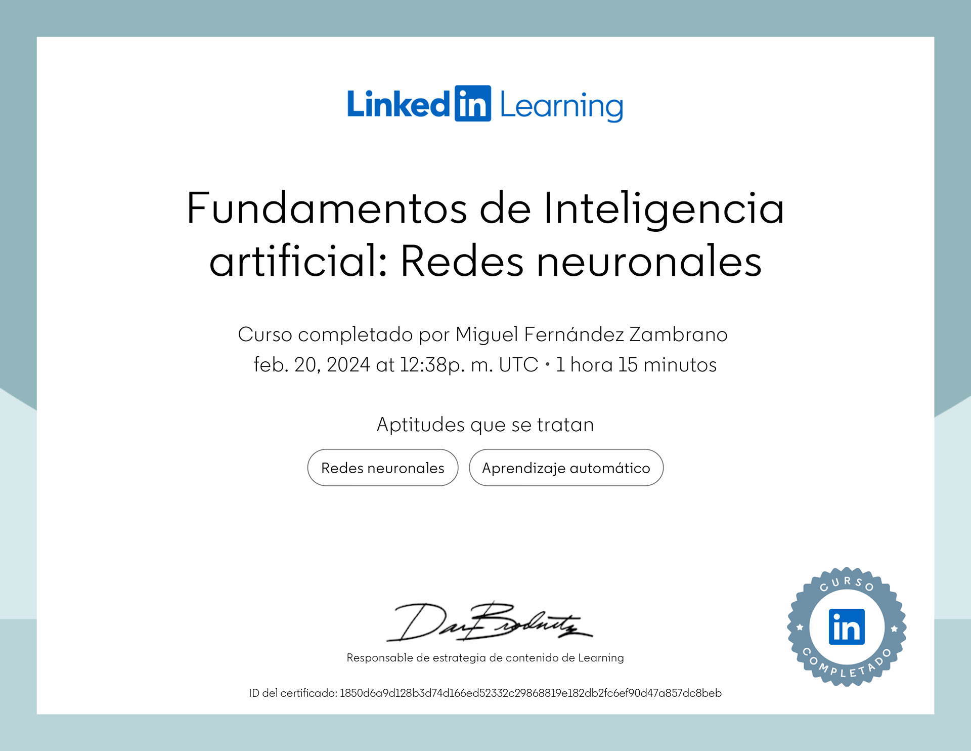 Redes neuronales