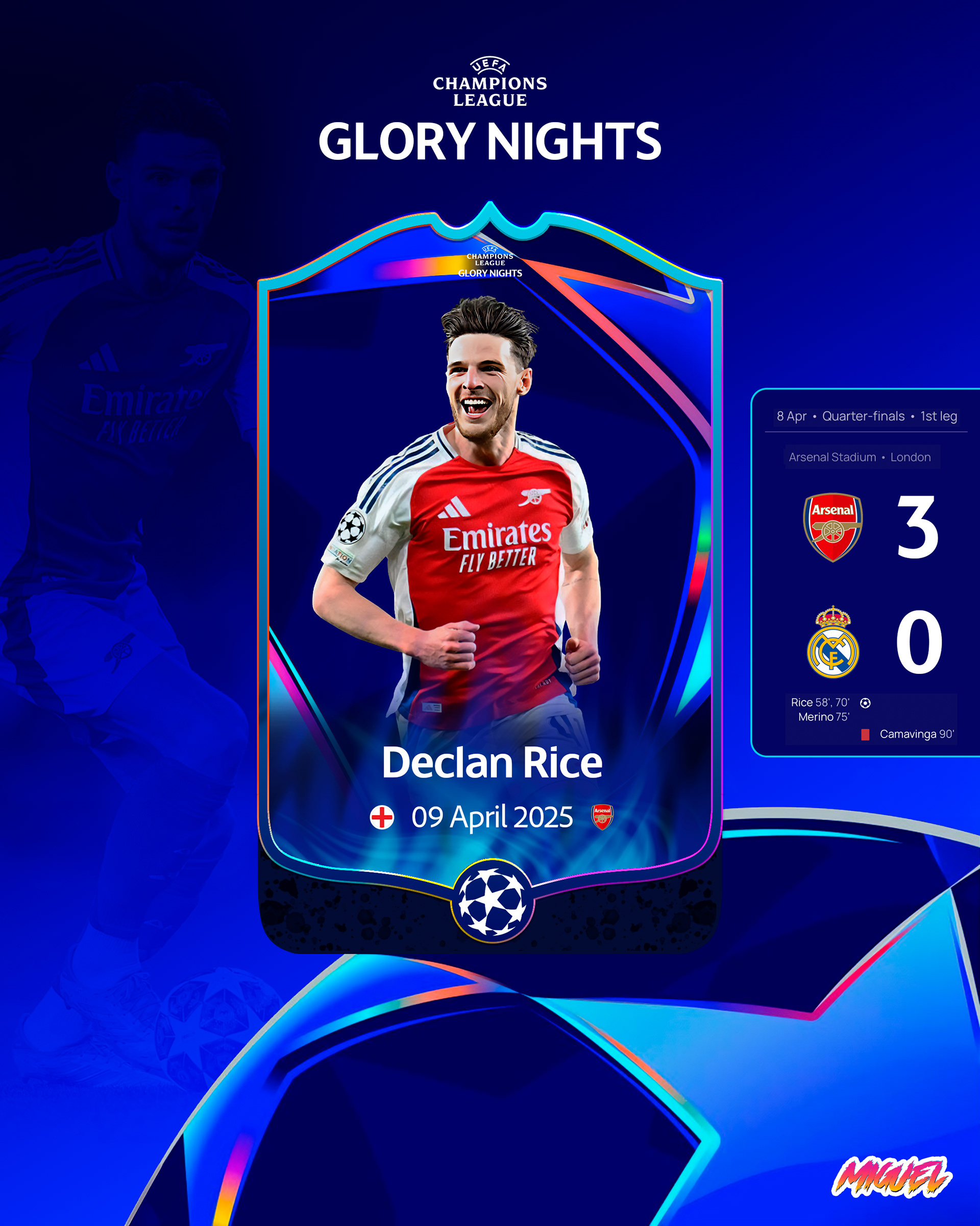 Glory Nights | Declan Rice