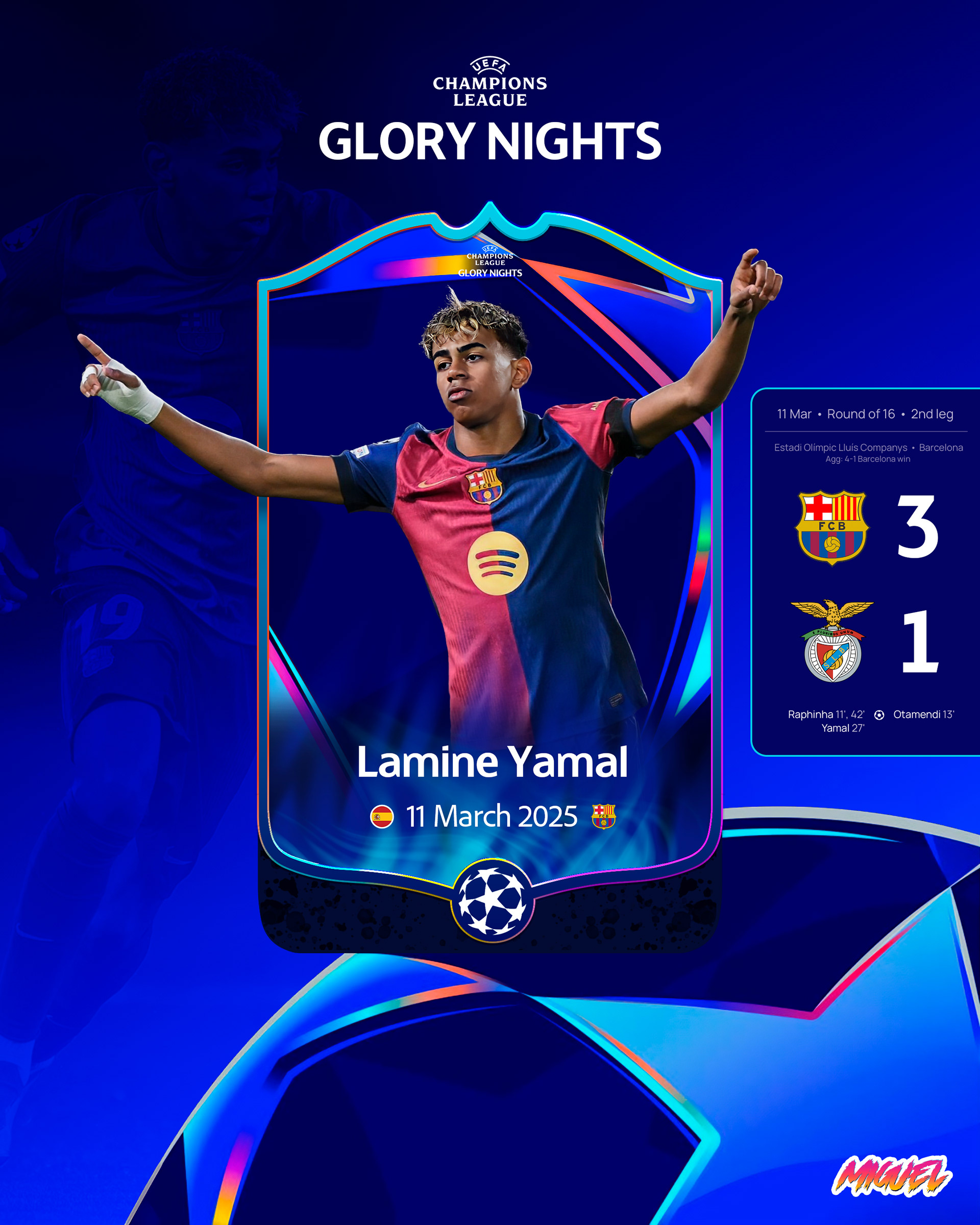 Glory Nights | Lamine Yamal