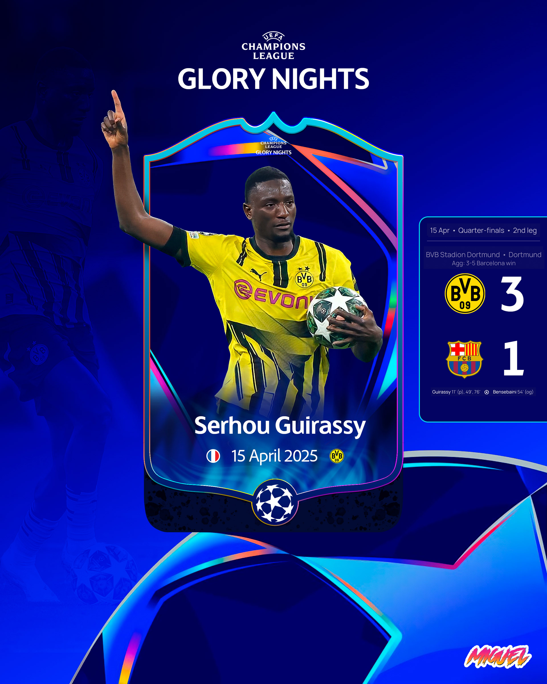 Glory Nights | Serhou Guirassy