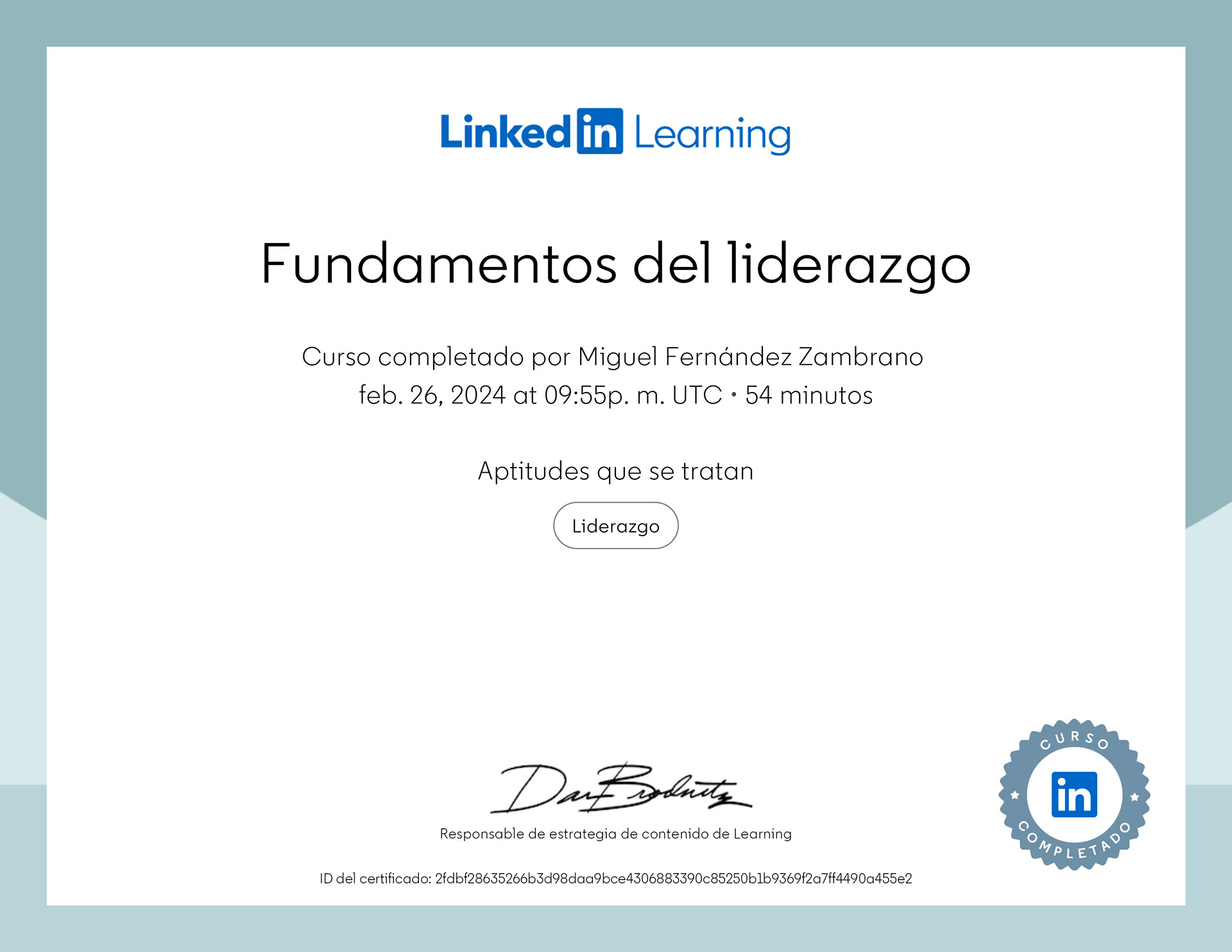 Fundamentos del liderazgo