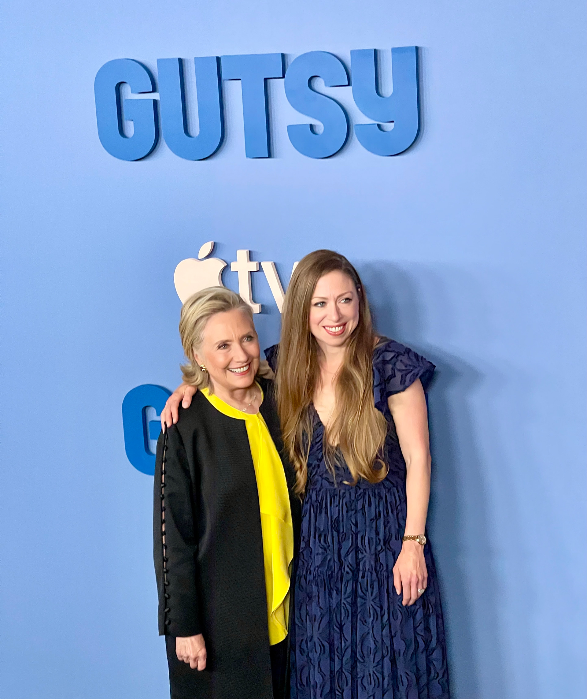 Hillary and Chelsey Clinton