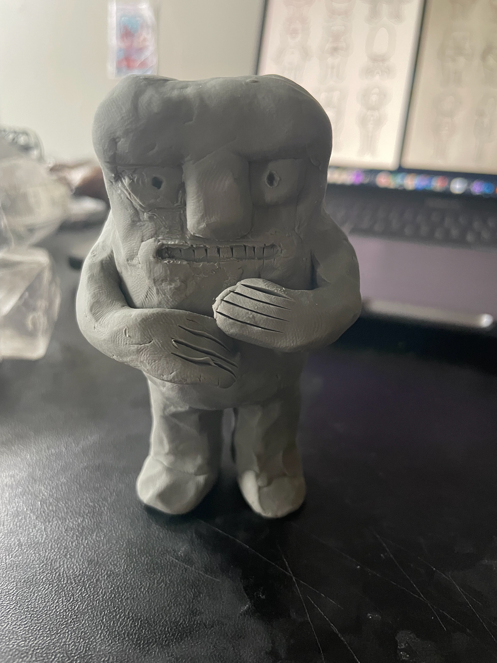 Initial Clay Model