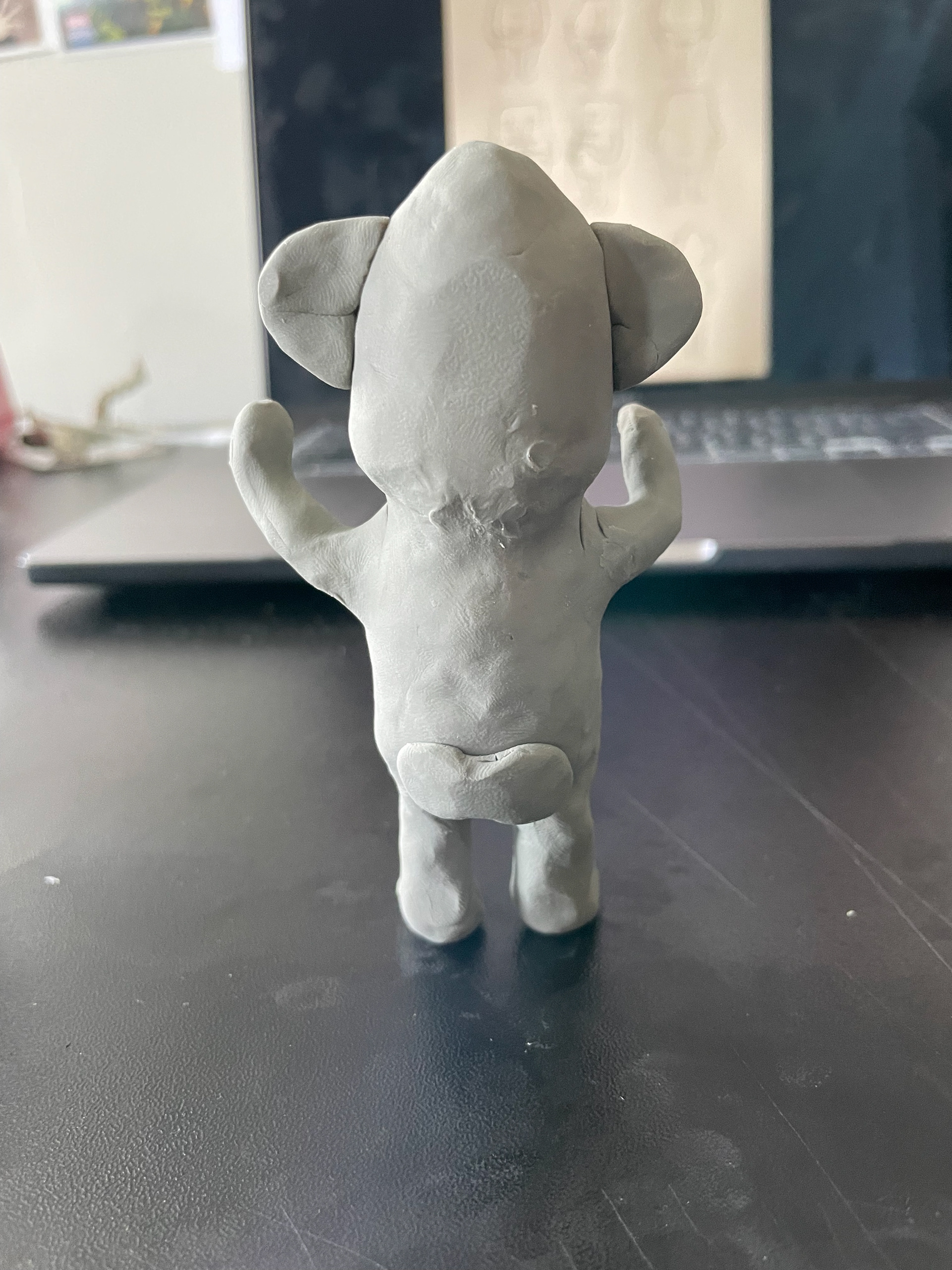 Initial Clay Model