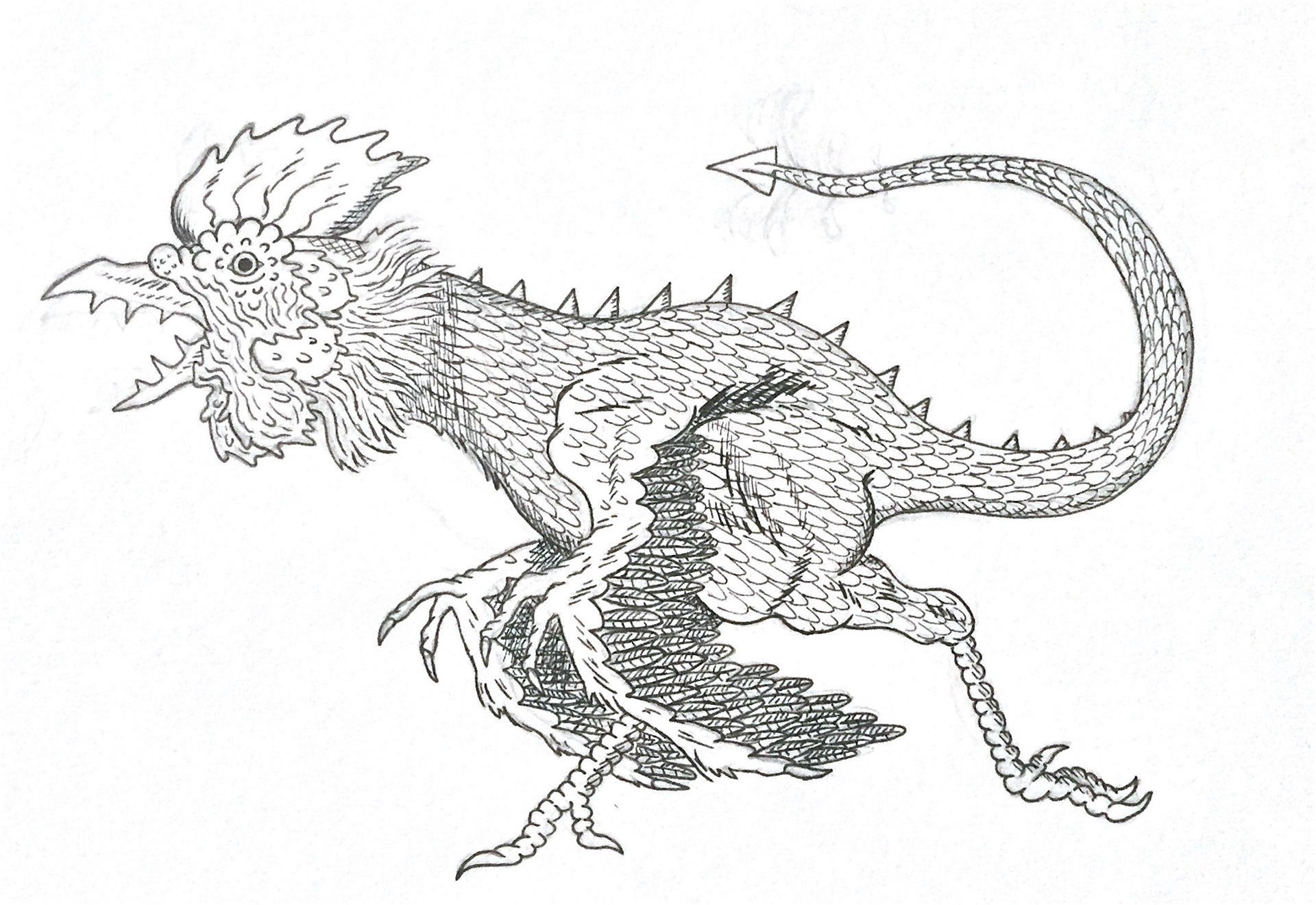 Cockatrice inks