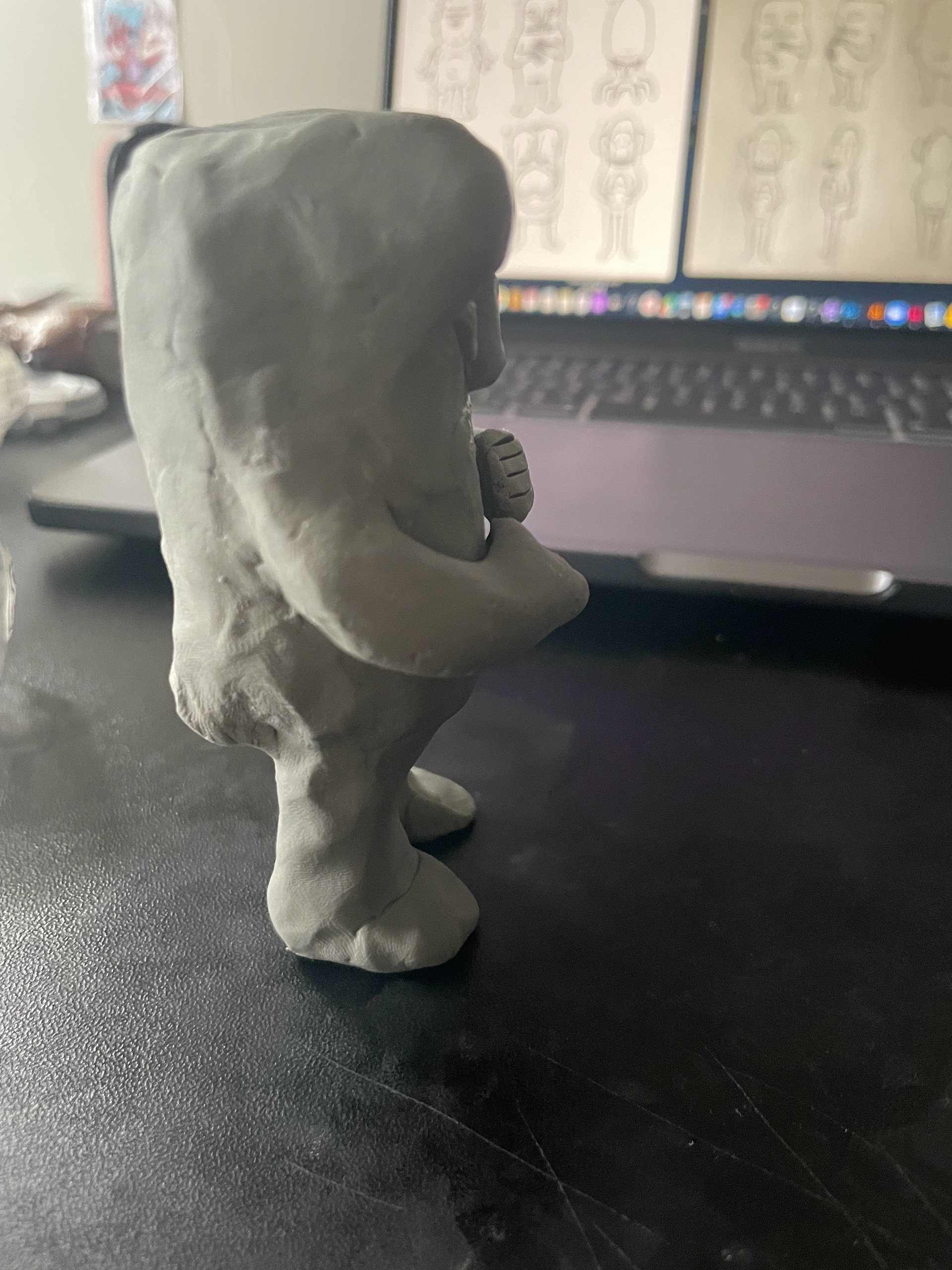 Initial Clay Model