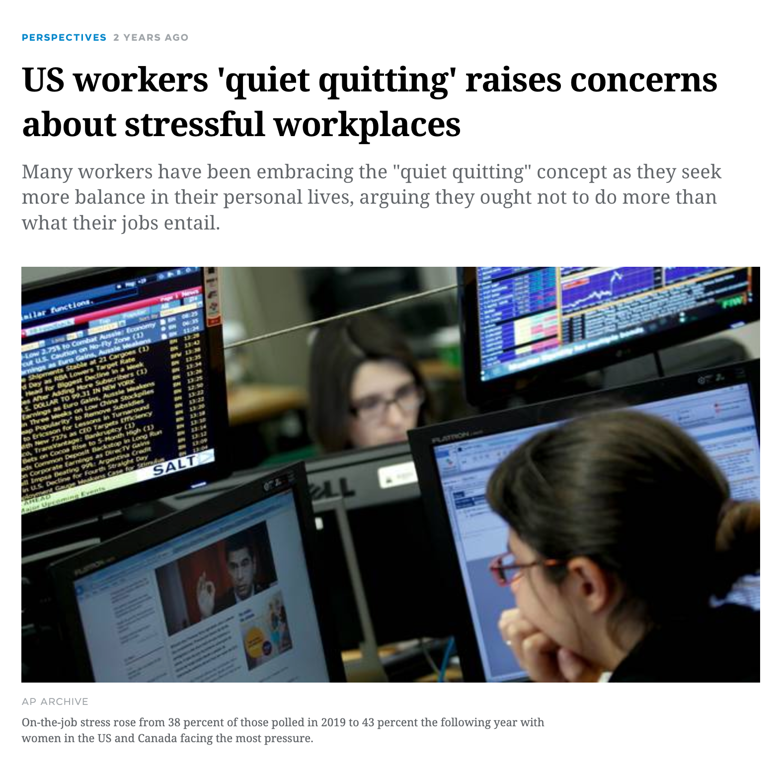 https://www.trtworld.com/life/us-workers-quiet-quitting-raises-concerns-about-stressful-workplaces-60249