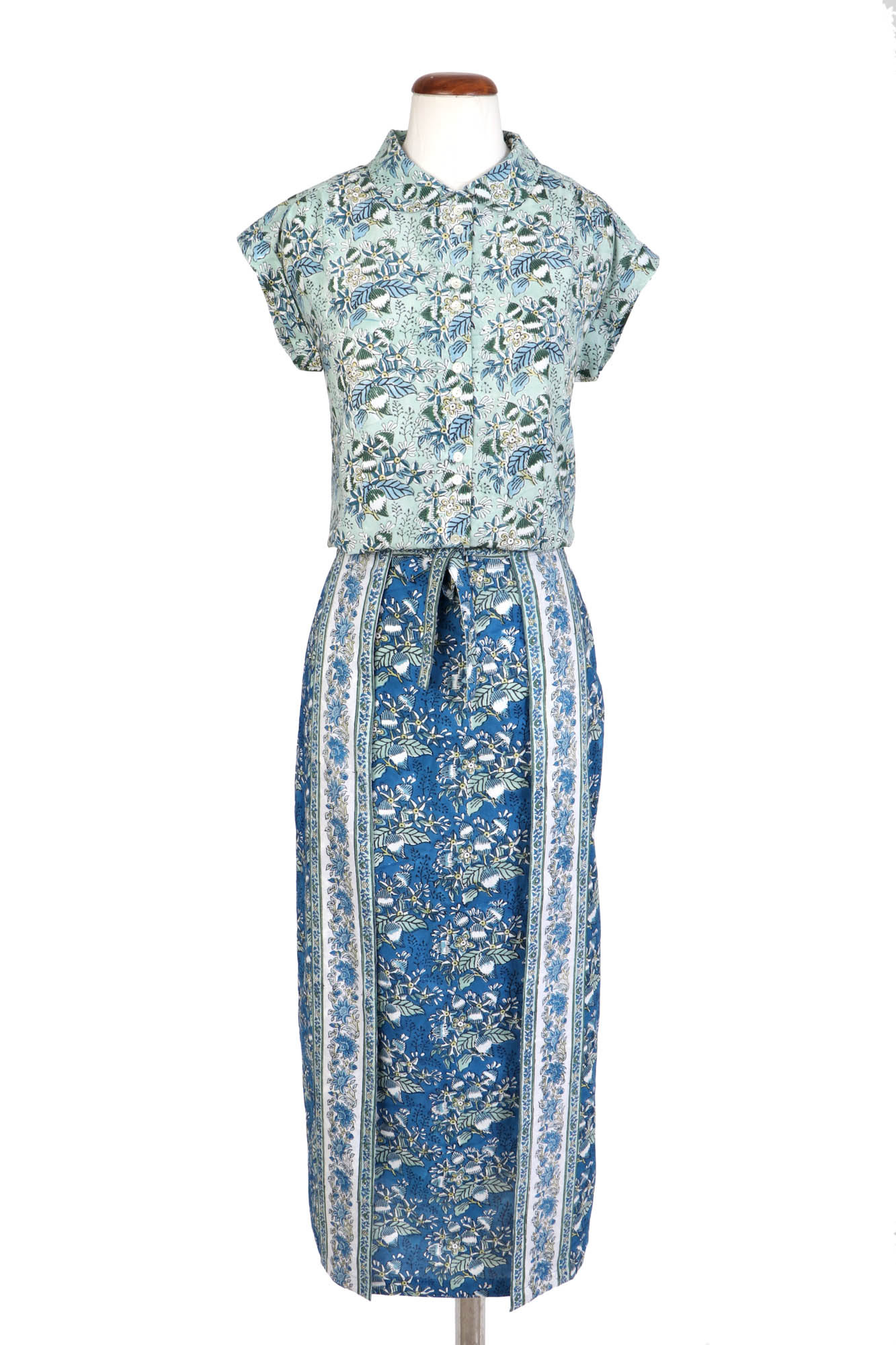 Faux Wrap Skirt Cotton | MRP: 2350/- | Size: XS/S/M/L