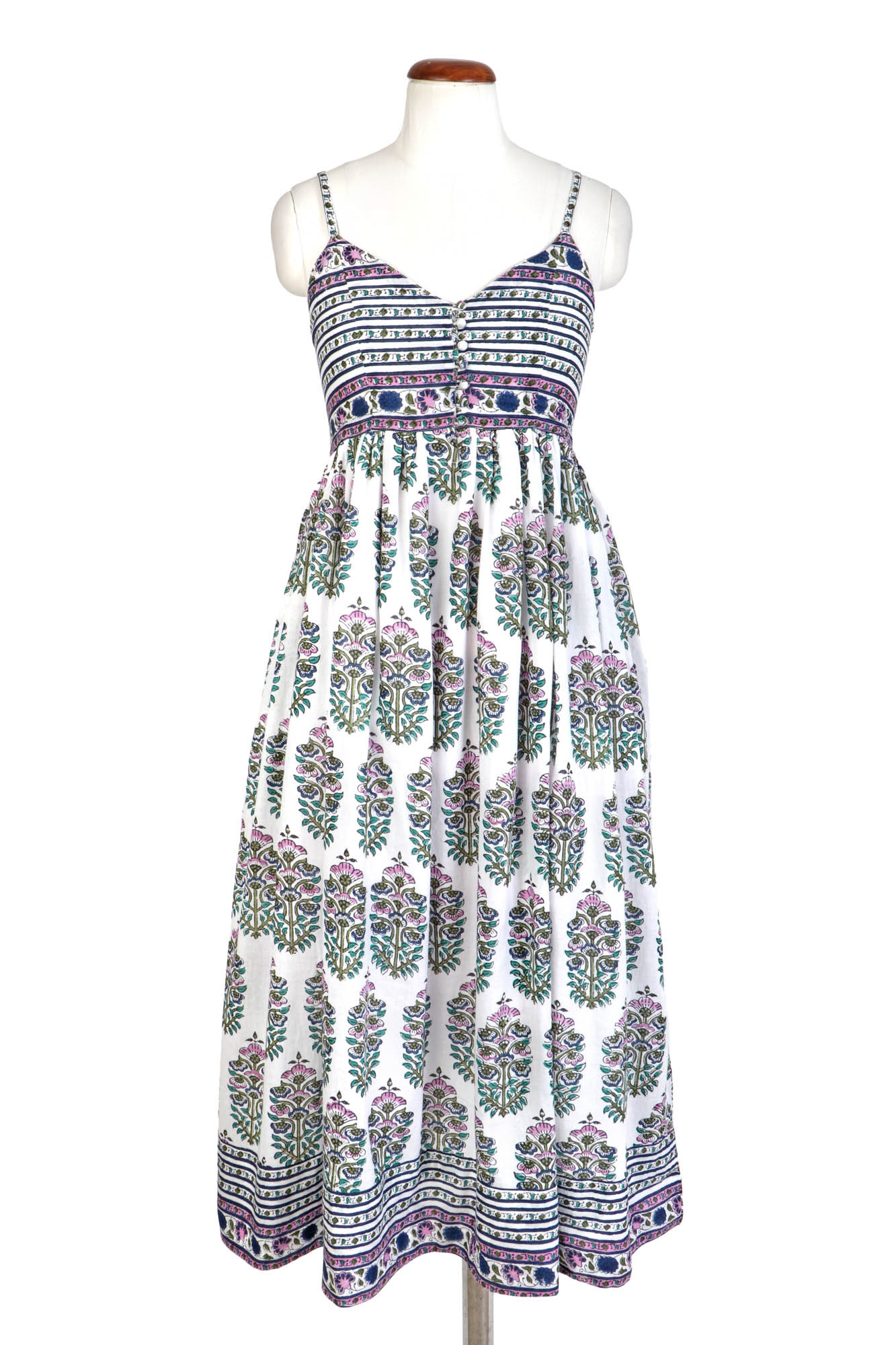 Strappy Sundress Cotton | MRP: 3150/- | Size: XS/S/M/L/XL