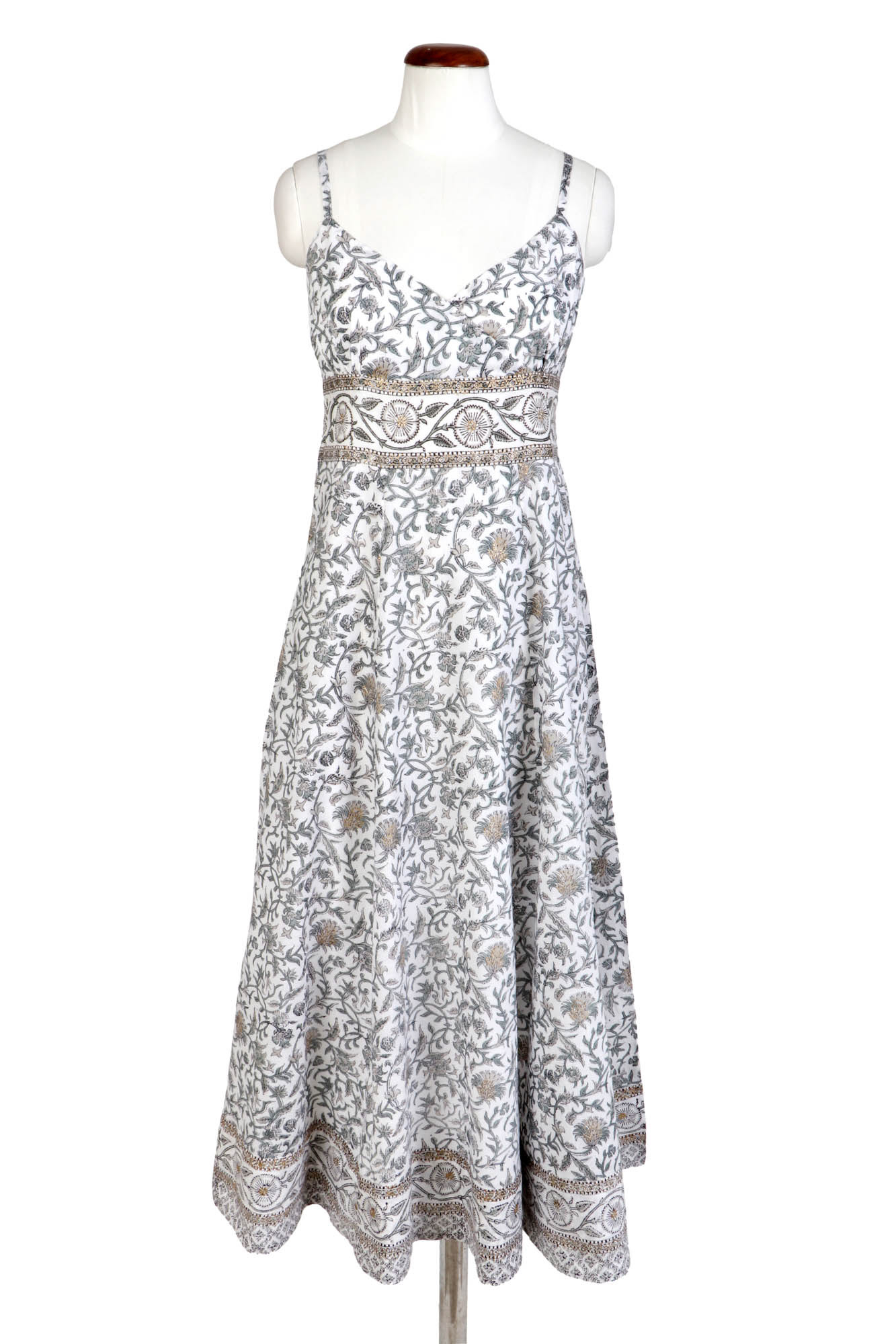Strapy Sash Dress Cotton | MRP: 5500/- | Size: XS/S/M/L