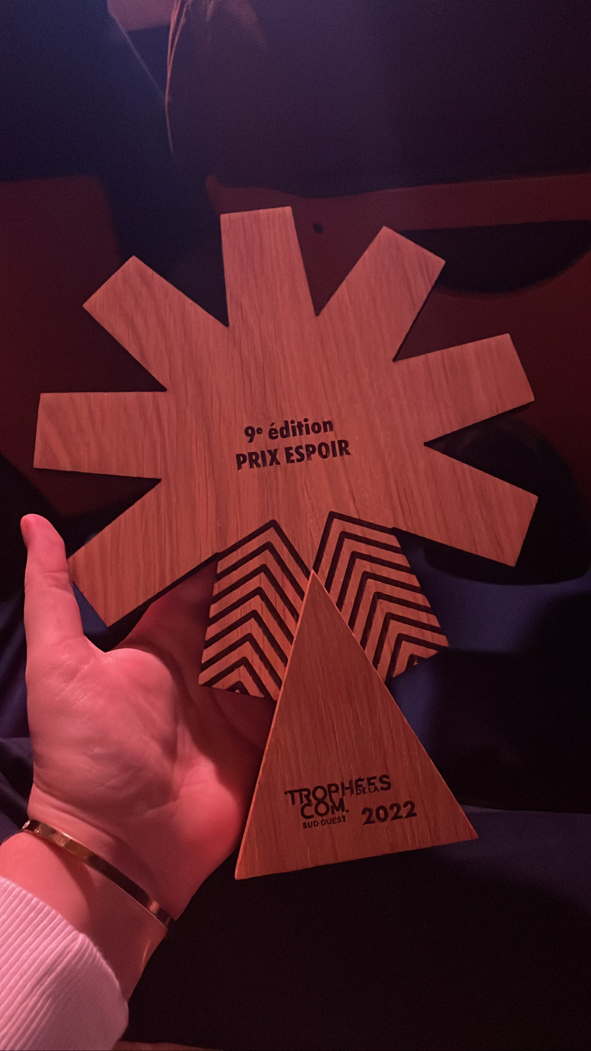 Cérémonie Trophée de la Com