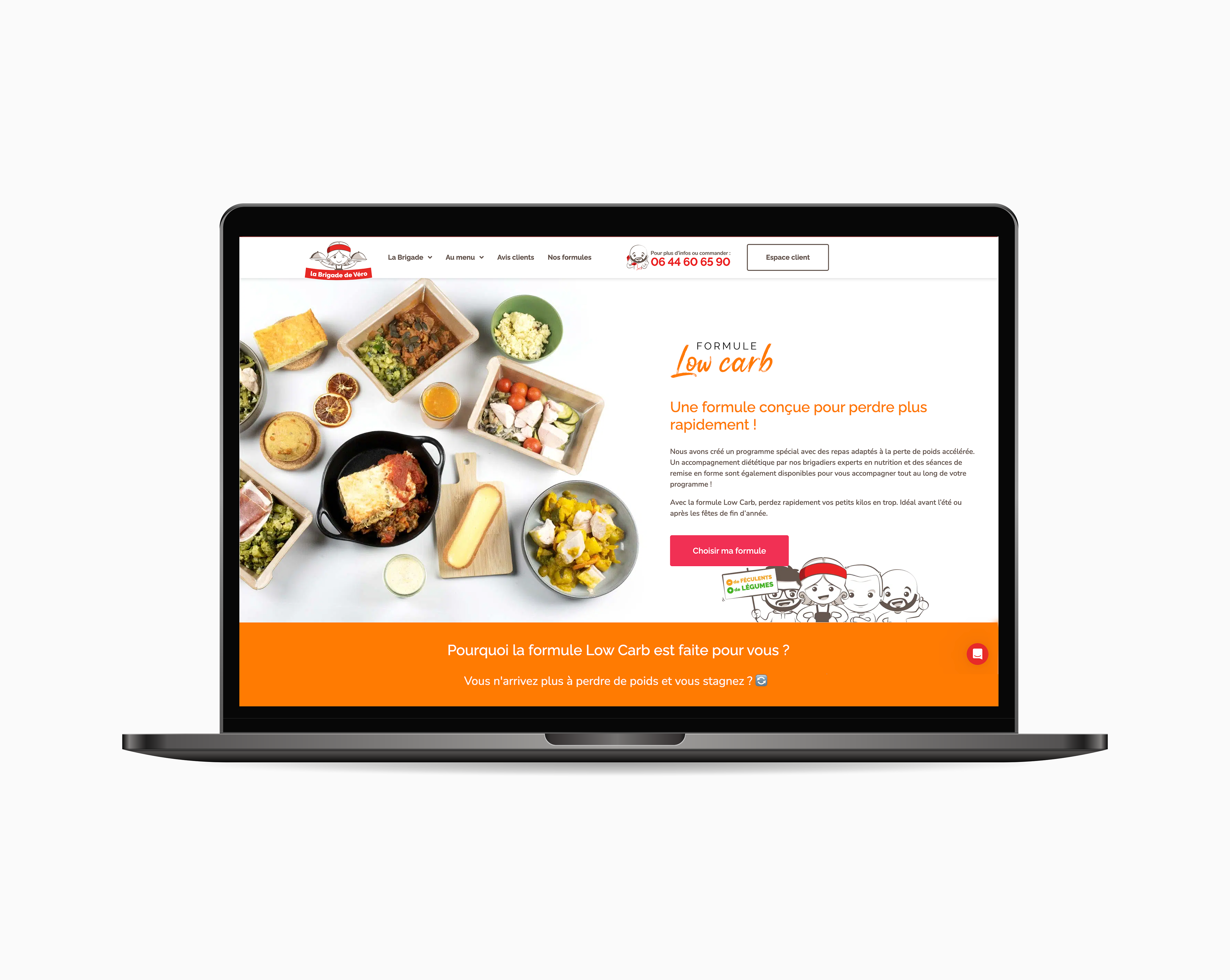 Landing Page Low Carb