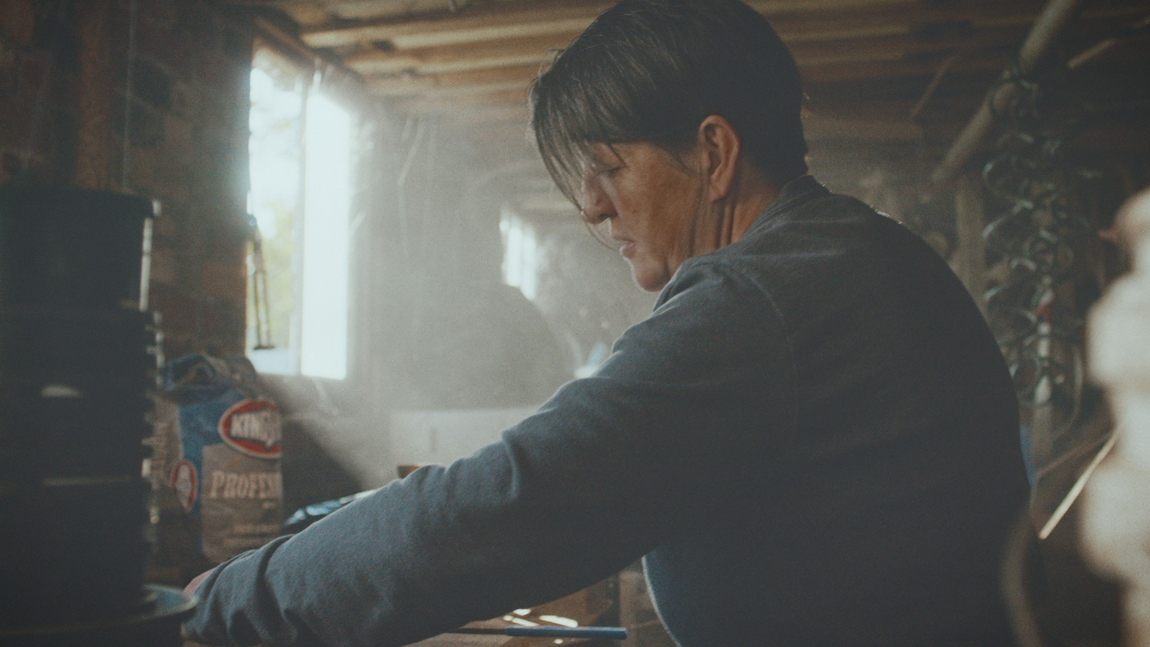 Color-corrected + graded