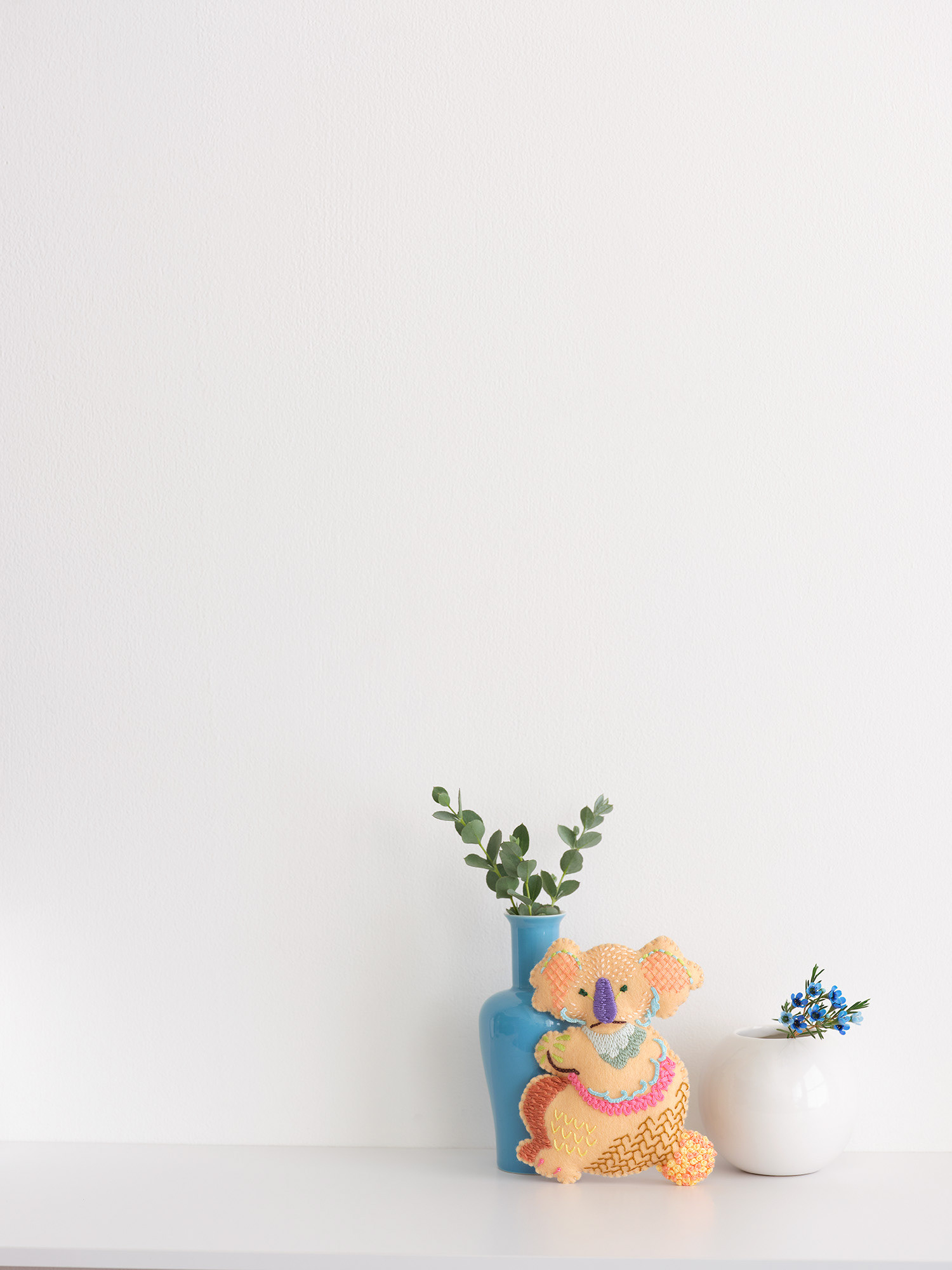 ステッチをたのしむ刺繍レッスン｜神尾茉利　Photo : Rika Wada