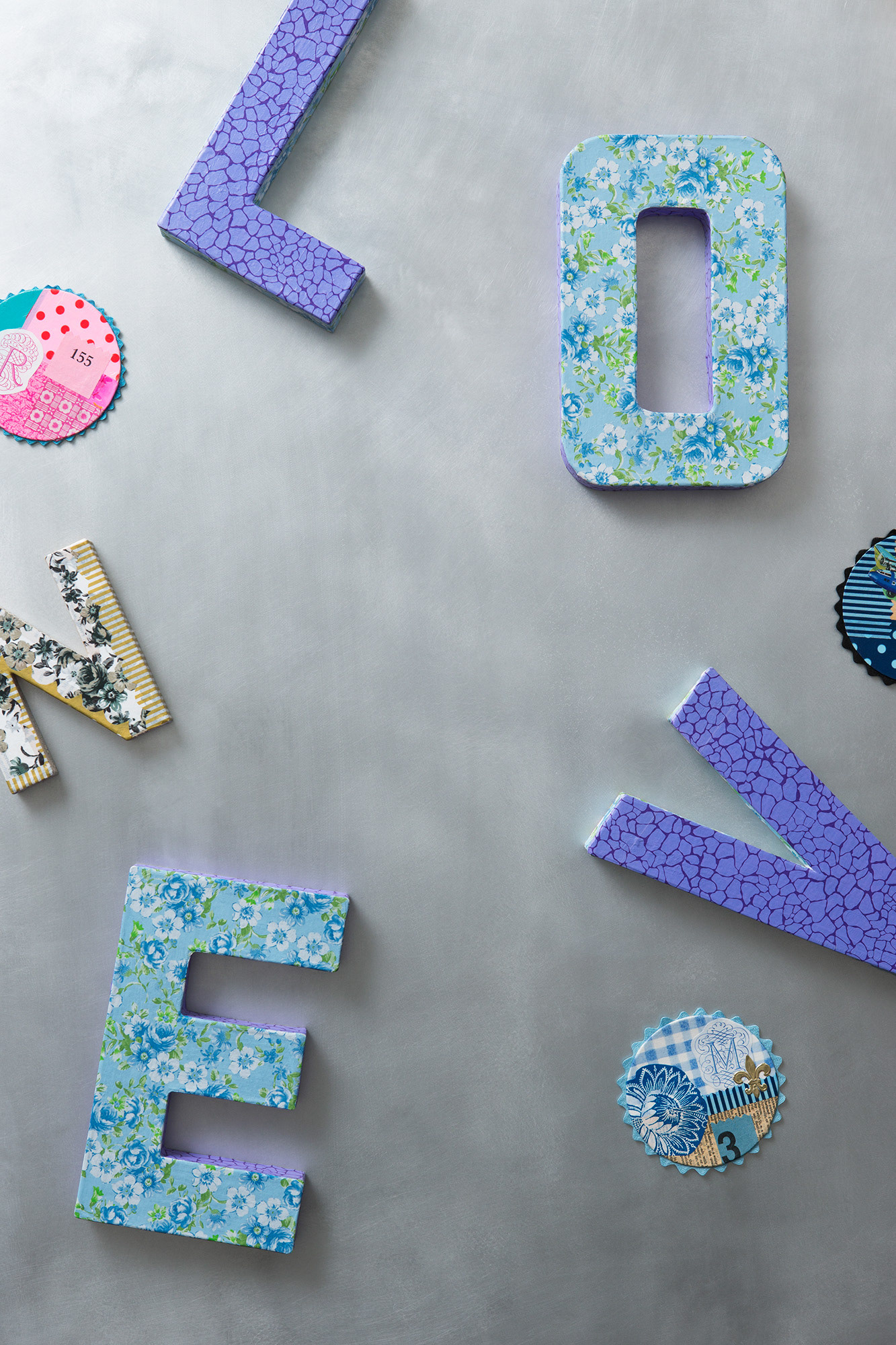 Deco Patch ペーパーデコ・インテリア|Le Matin Ideal Photo : Rika Wada
