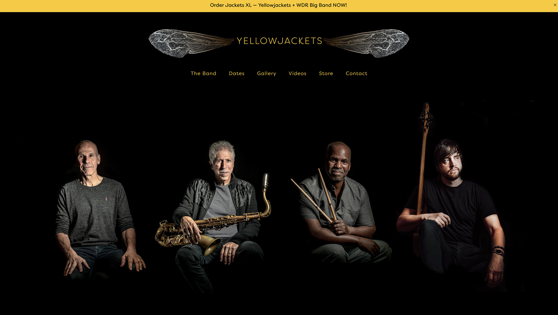 Yellowjackets site design by Zoe Matthiessen