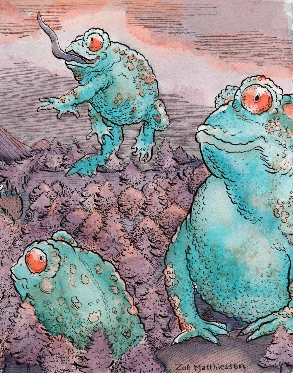Toads of the Short Forest