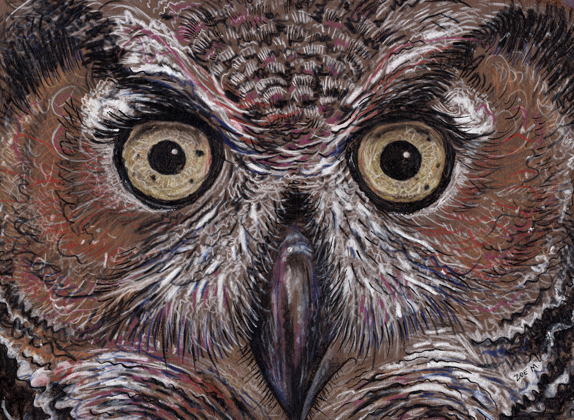 Night Owl-The American Bystander Calendar