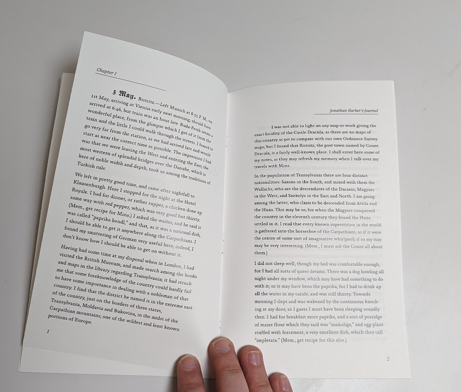 Photo of Body Text in Physical Space
