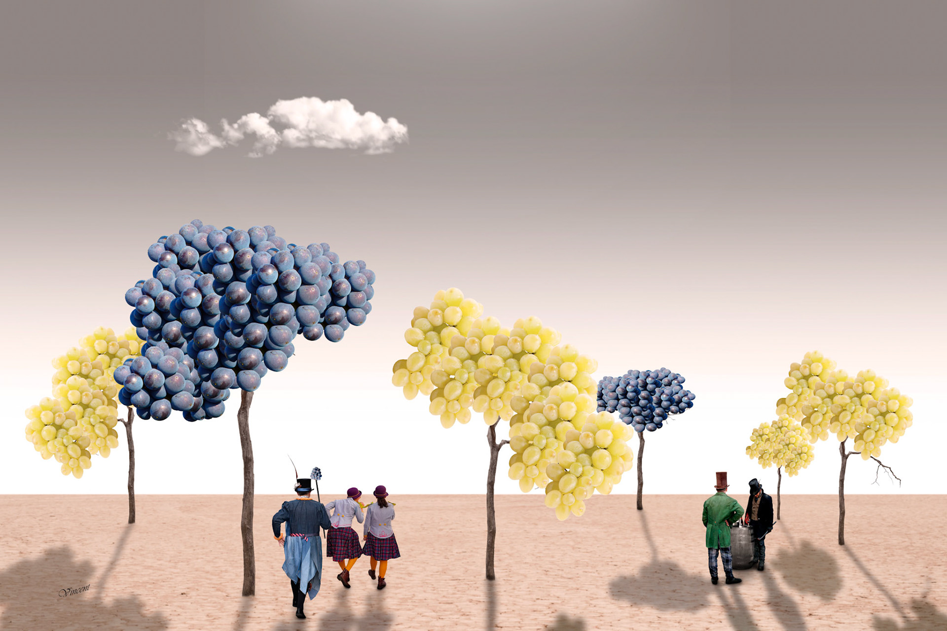 351 Le parfum de la vigne.