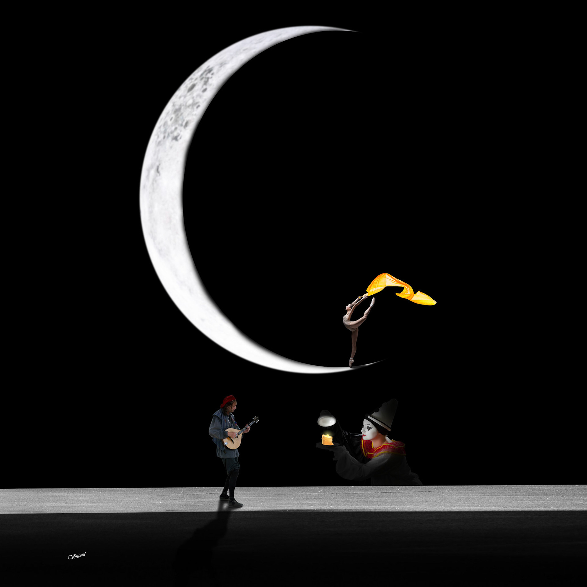 © 258 Au clair de la lune