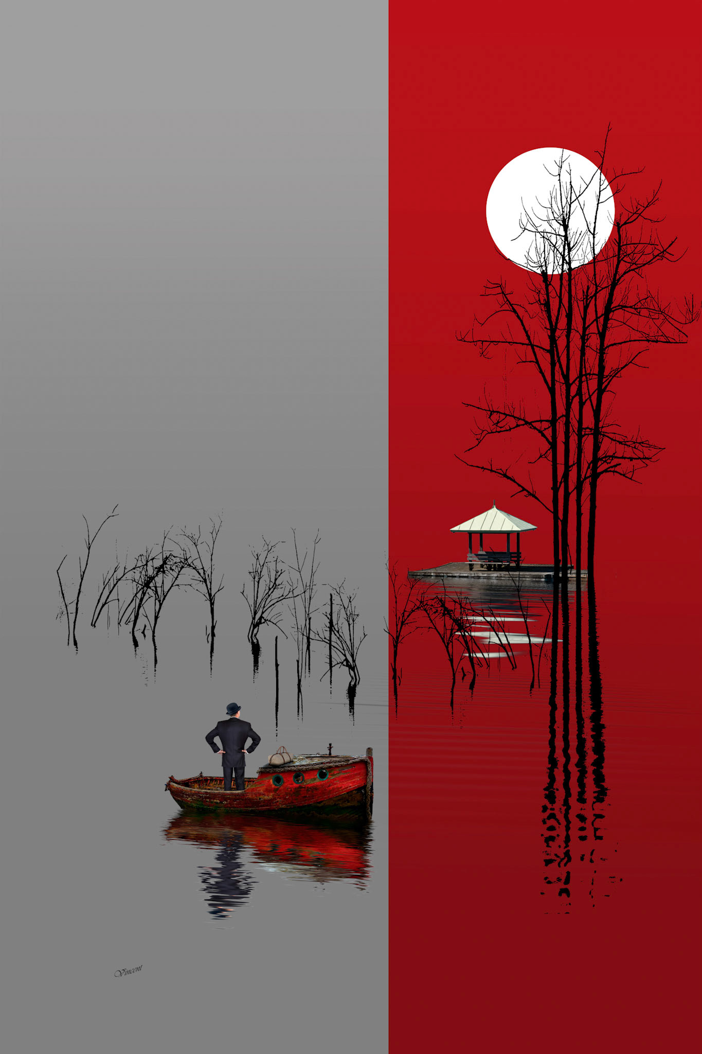 © 338 Perdu ---->Perdu au milieu de nulle part. Une sensation de malaise indescriptible, un inconfort inqualifiable, désemparé.