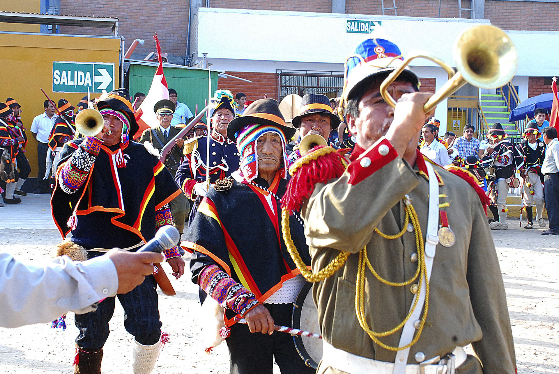 Banda de guerra de la tropa de Muquillanqui