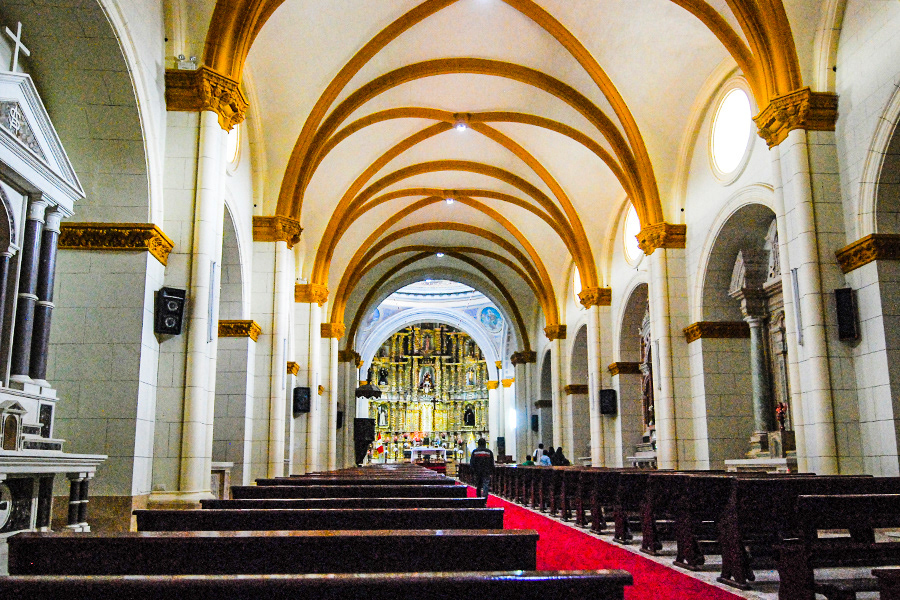 Interior de la Iglesia Santo Domingo