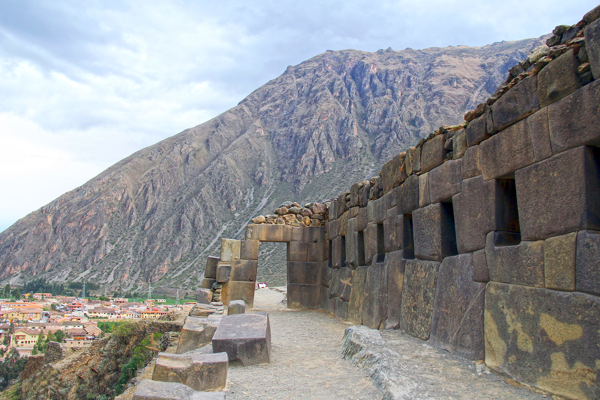 Centro arqueológico de Ollantaytambo