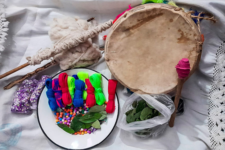 Preparativos para celebrar el Uish cuchuy