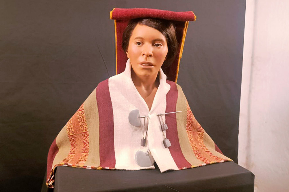 Momia Juanita en 3D