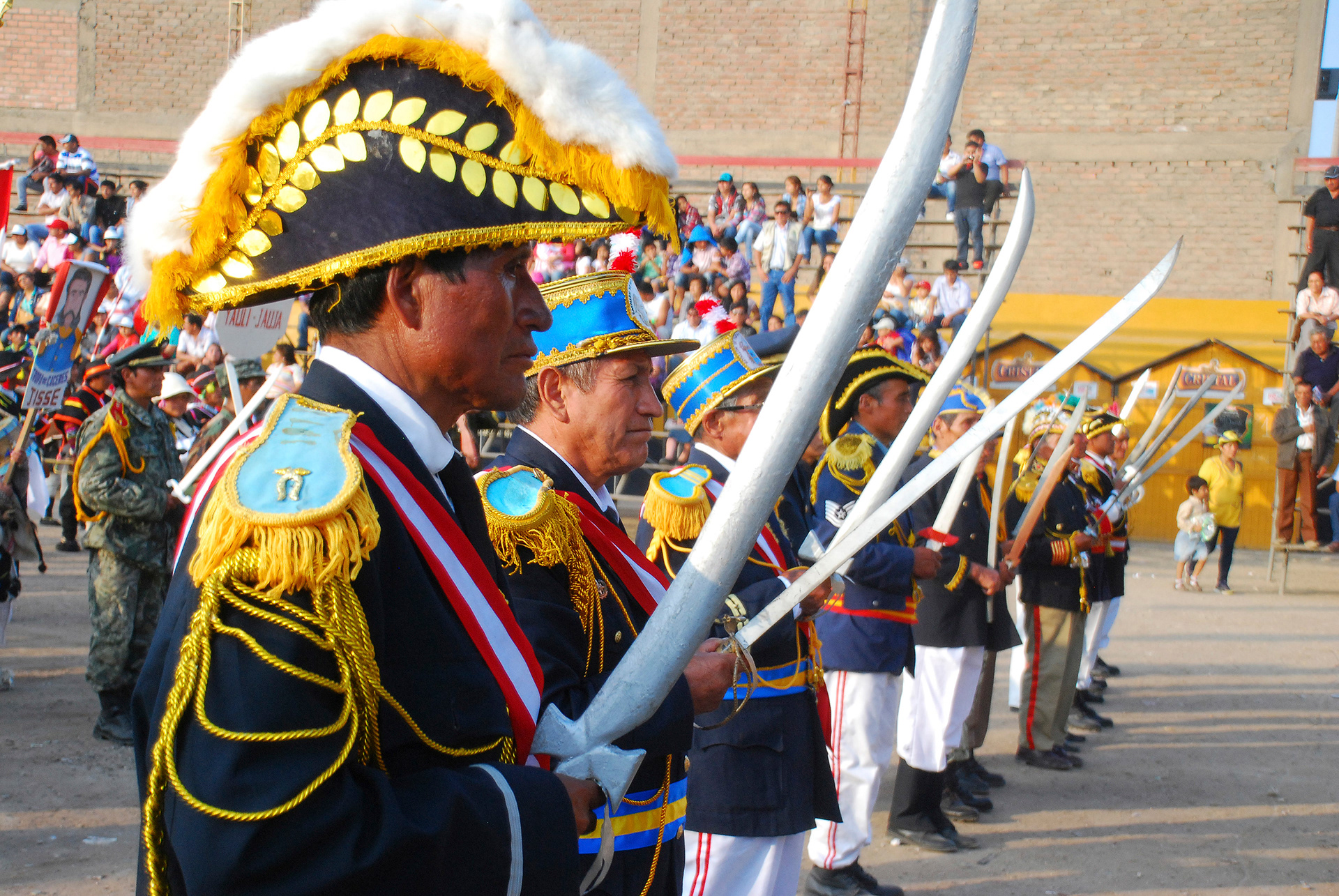 Junta de Oficiales encabezado por el Brujo de los Andes