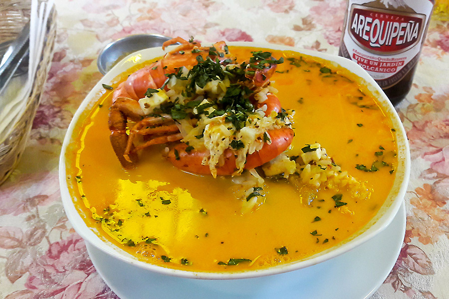 Chupe de Camarones