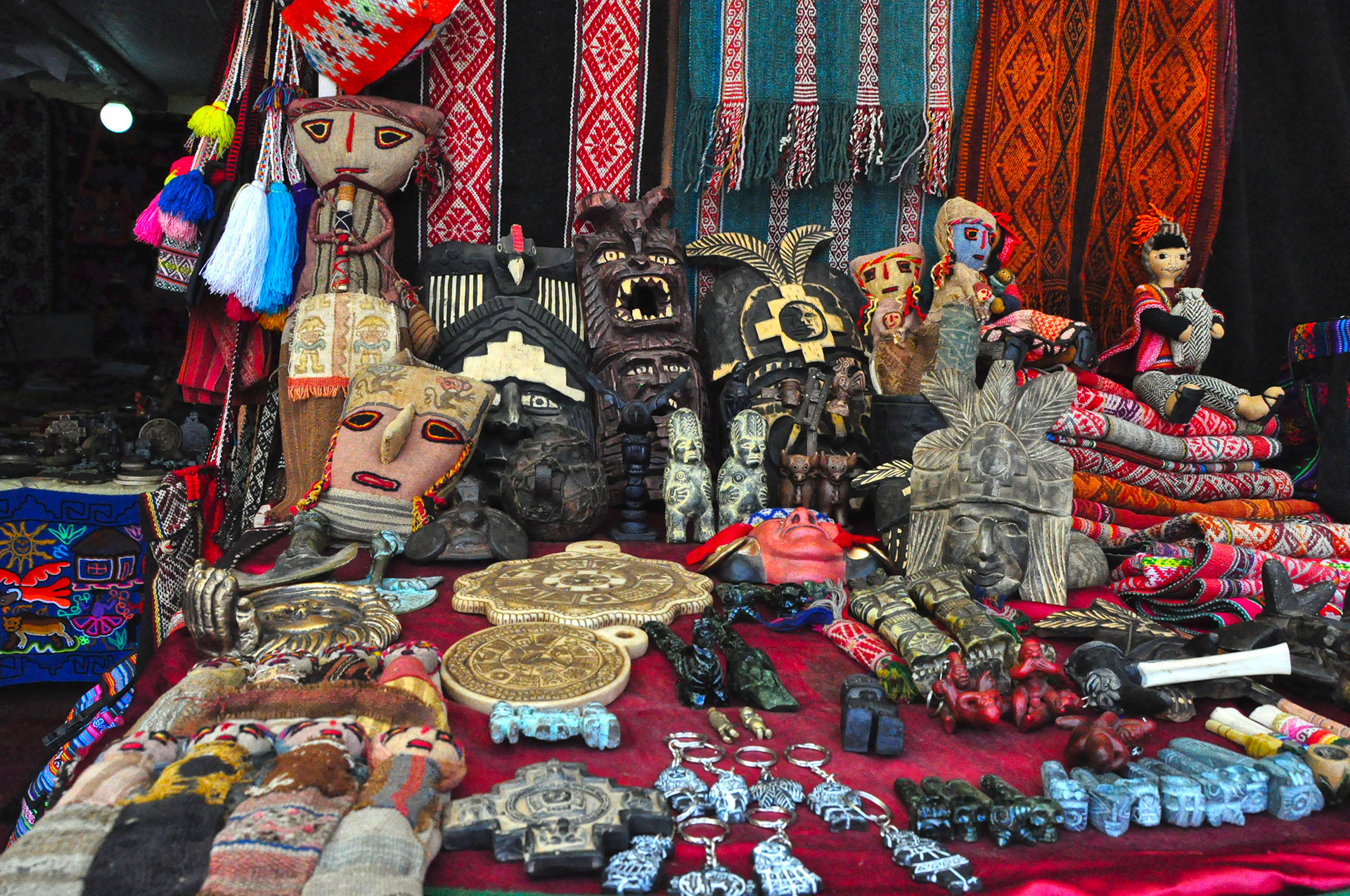 Centro ferial en Ollantaytambo