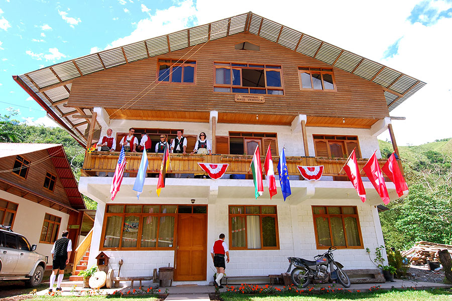 Casa típica de Pozuzo