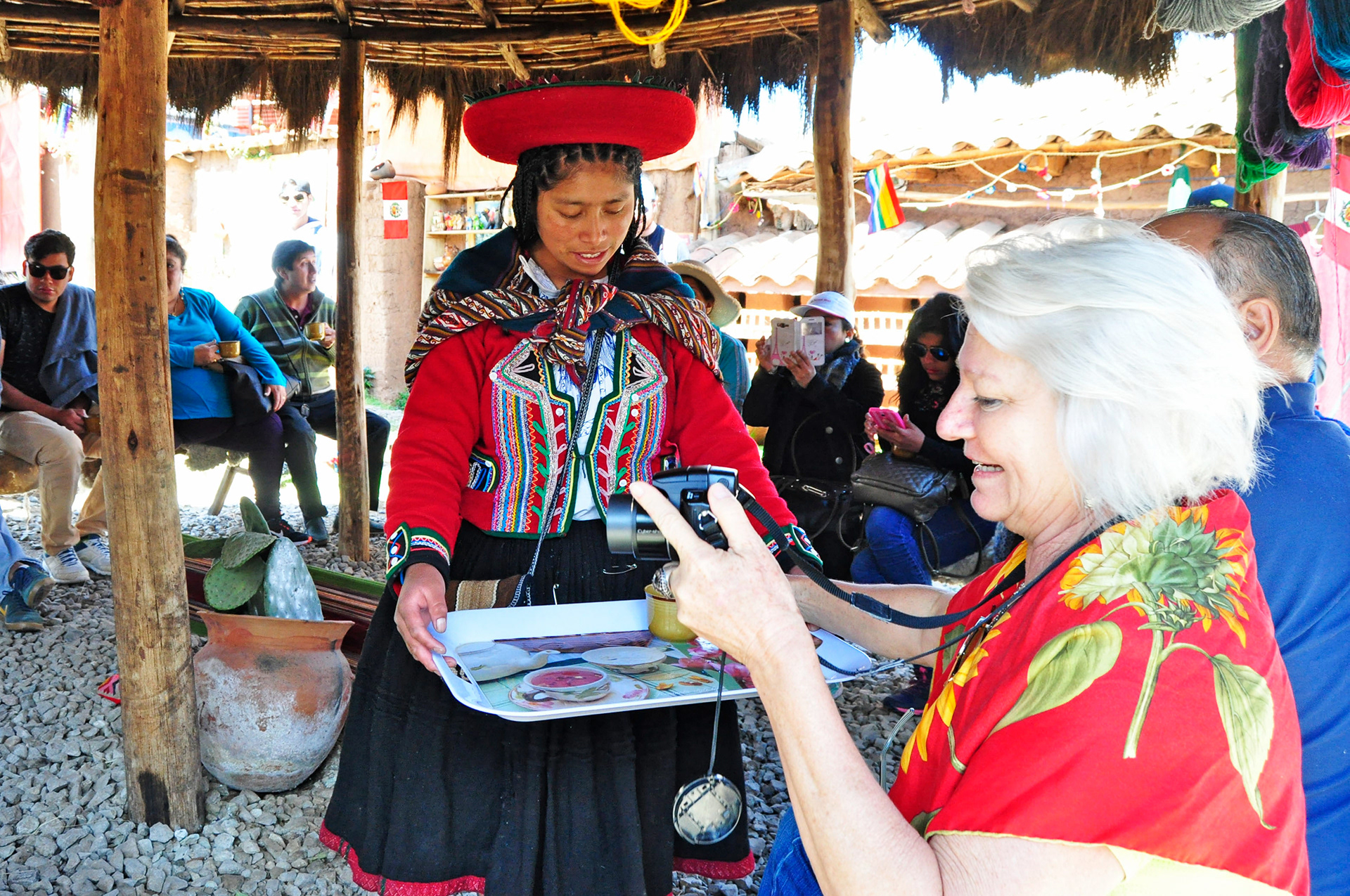 Mujeres artesanas de Chinchero