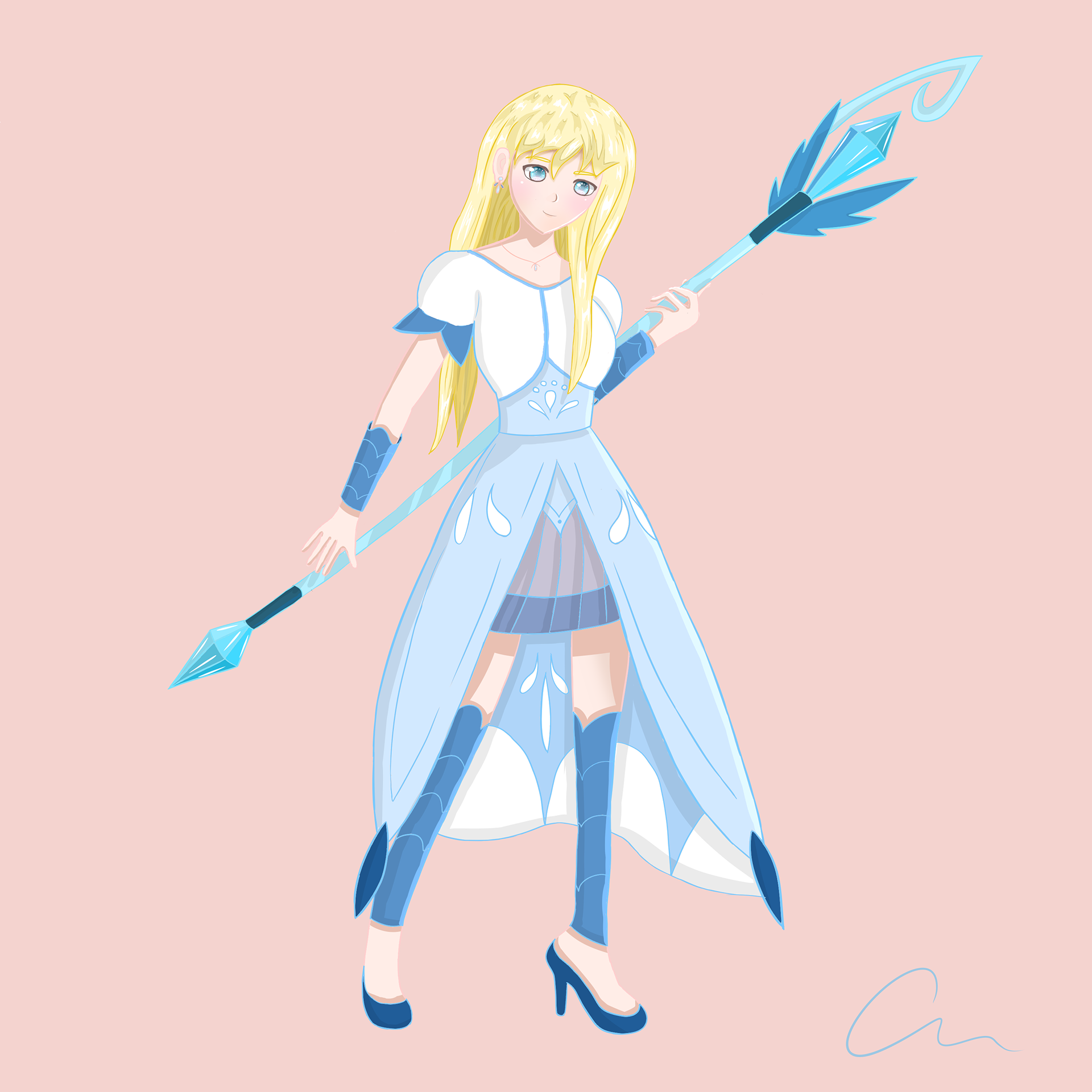 Cerulean Mage, Concept Art