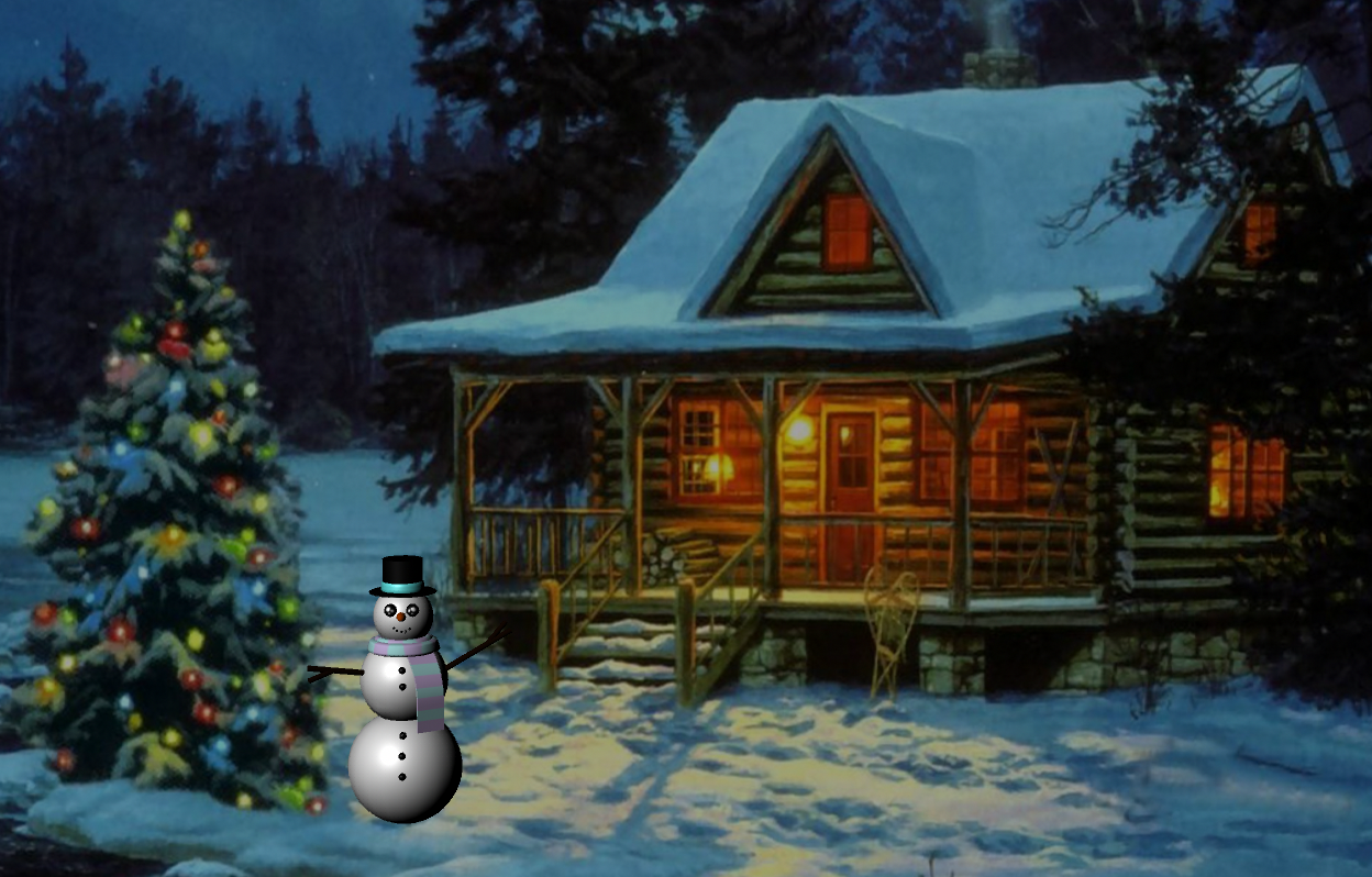 Snowman, January 2020. Autodesk Maya.