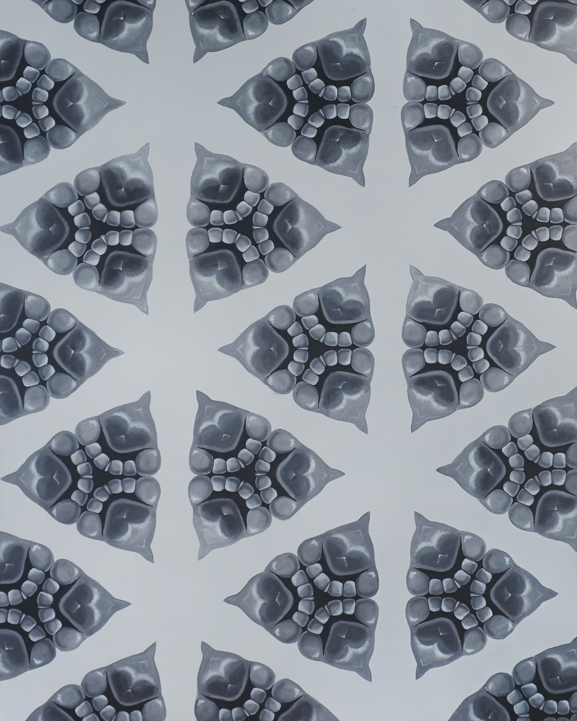 Ornament, 2020, akryl na płótnie, 120x150 cm