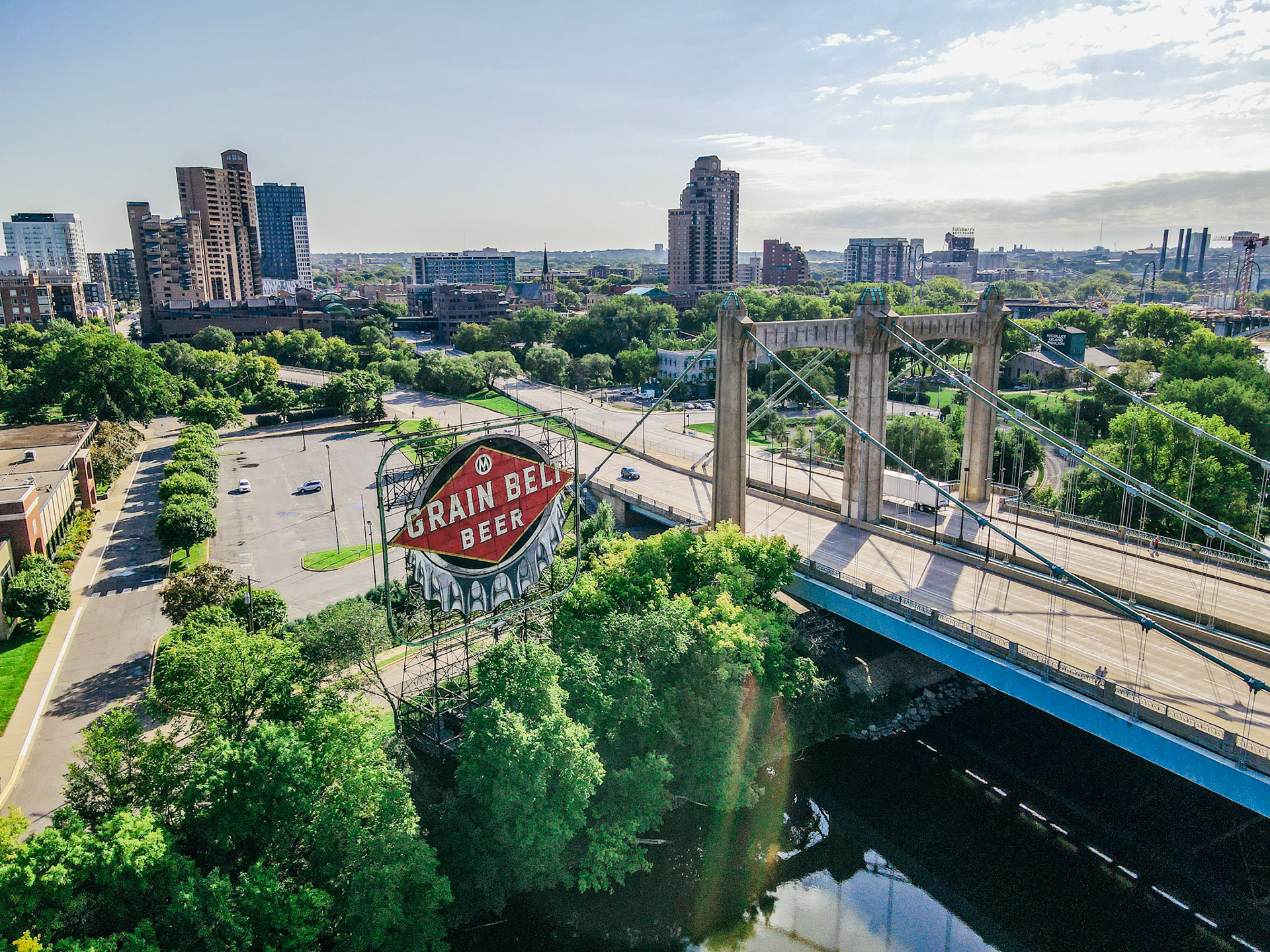 Grain Belt Beer Sign