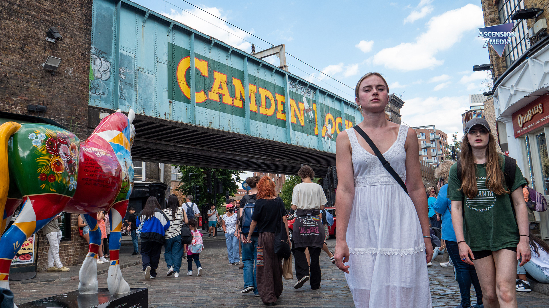A Girl In A White Dress