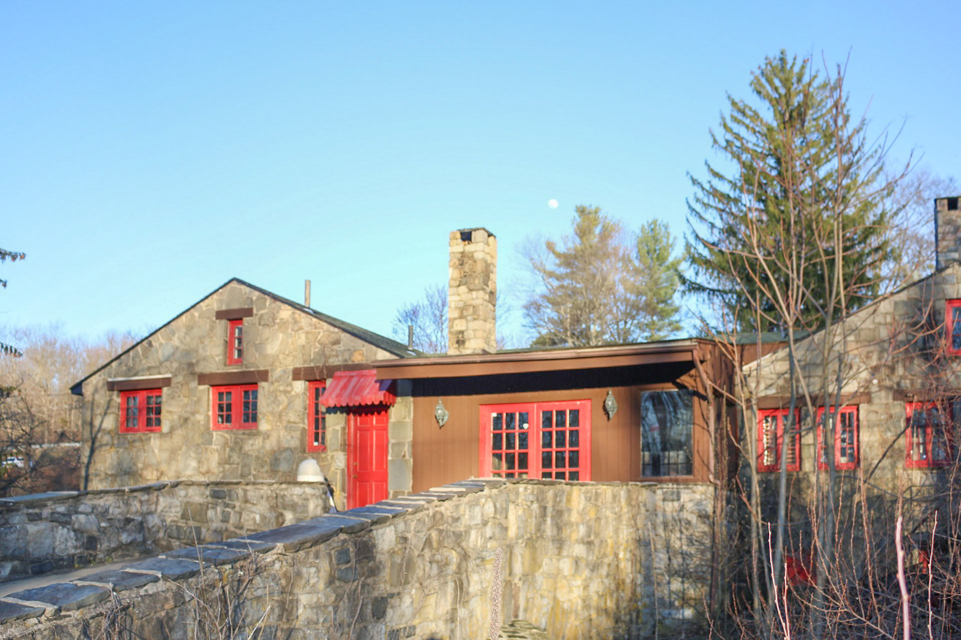 Back of Reception Hall, 2017 (not in focus)