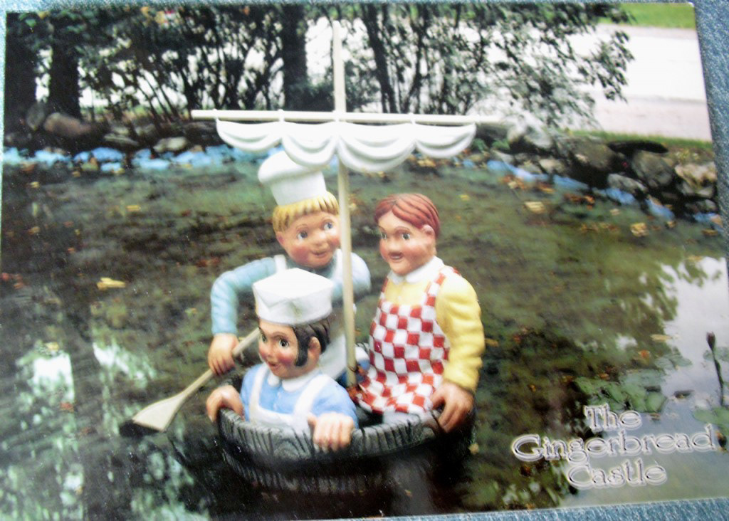 Three Men in a Tub Post Card