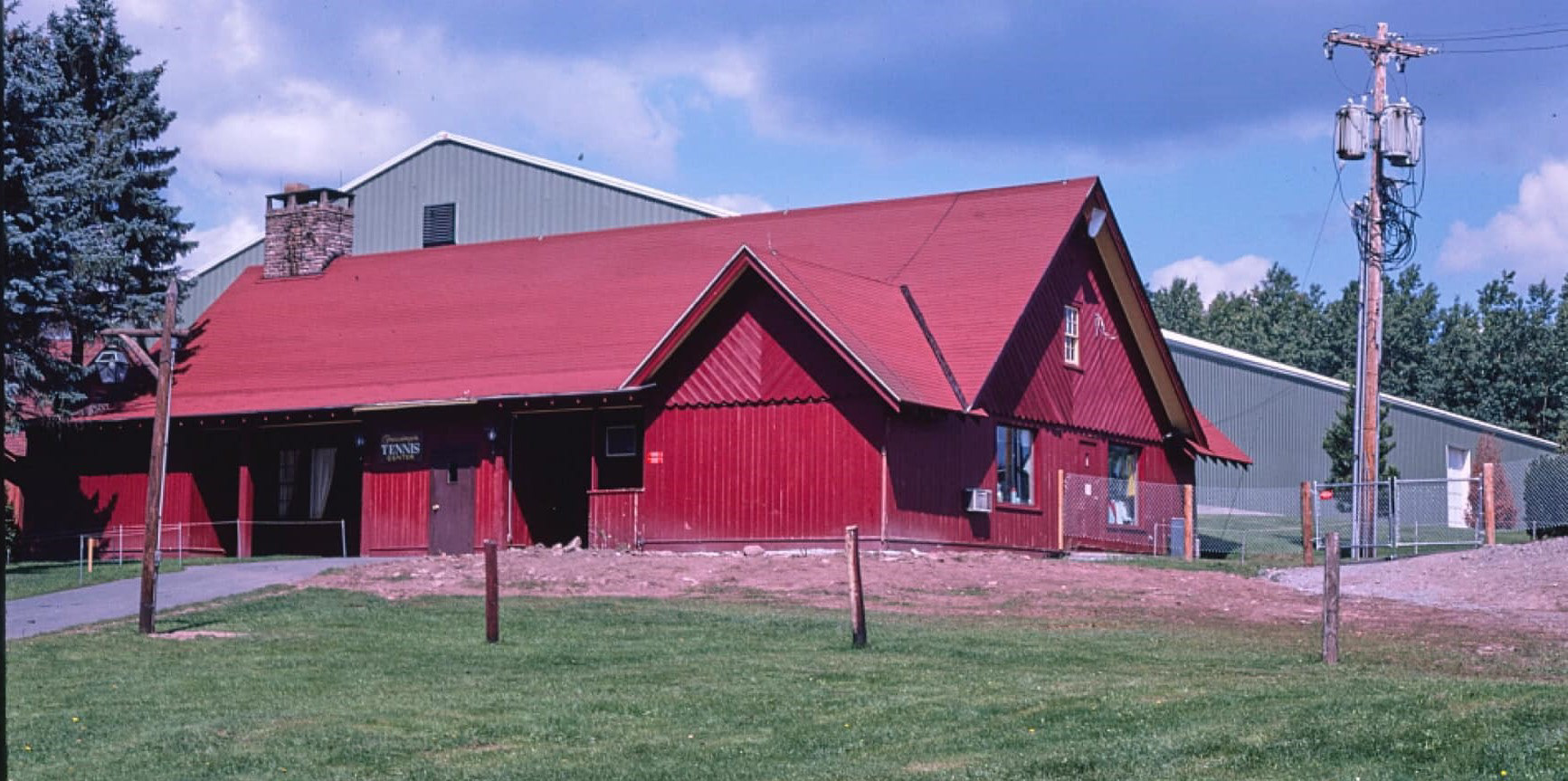 Tennis Clubhouse & Pro Shop, Back Then
