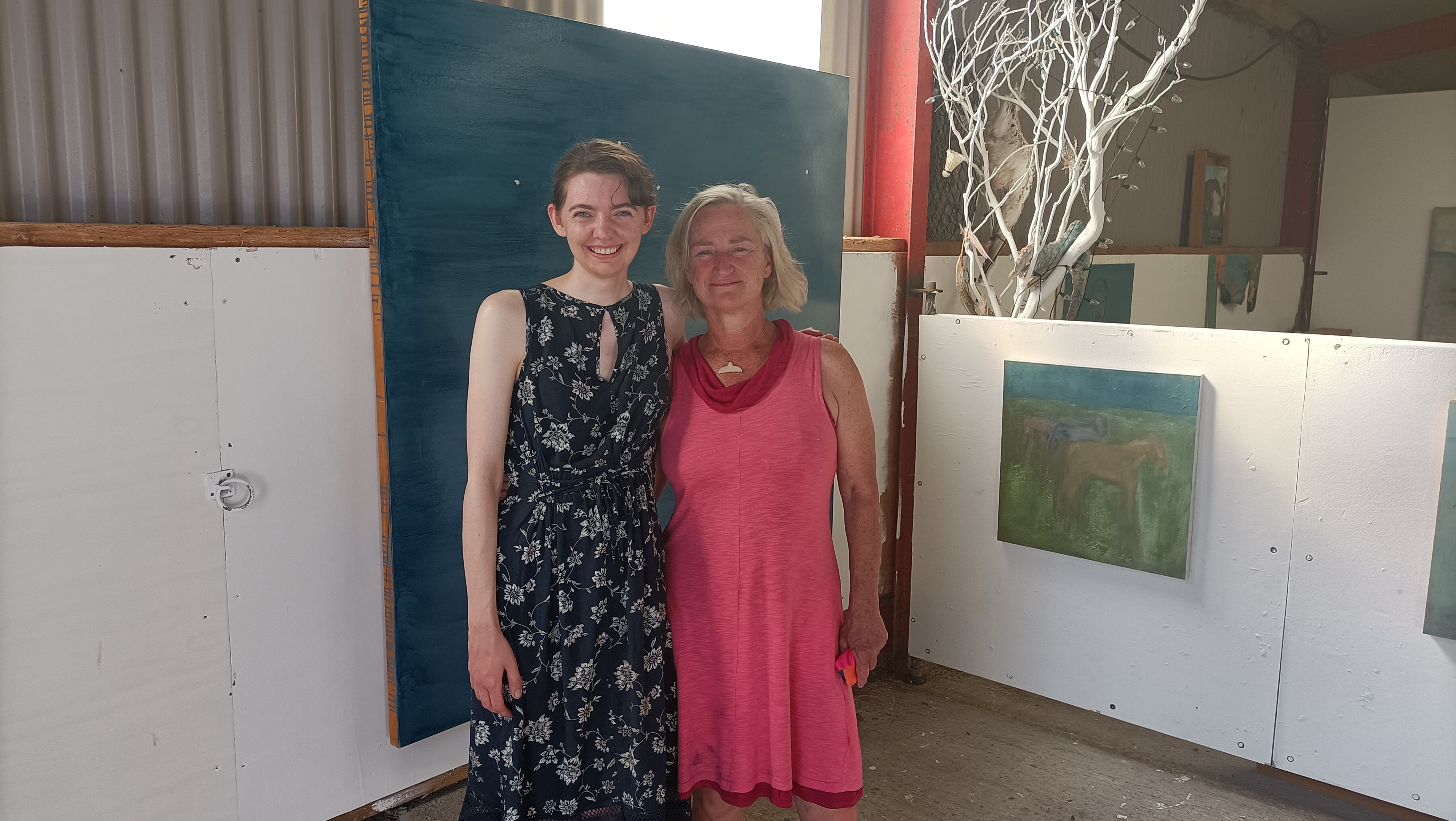 Left: Jessica Daly. Right: Cathy Bacon.