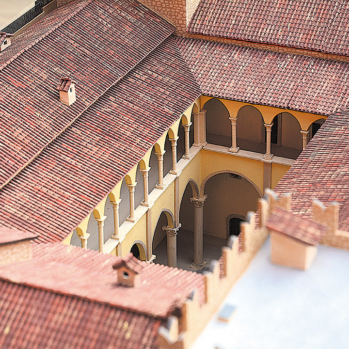 Castello di Celano (AQ) - Scala 1:50 - L'Aquilandia Abruzzo Aquilano in Miniatura